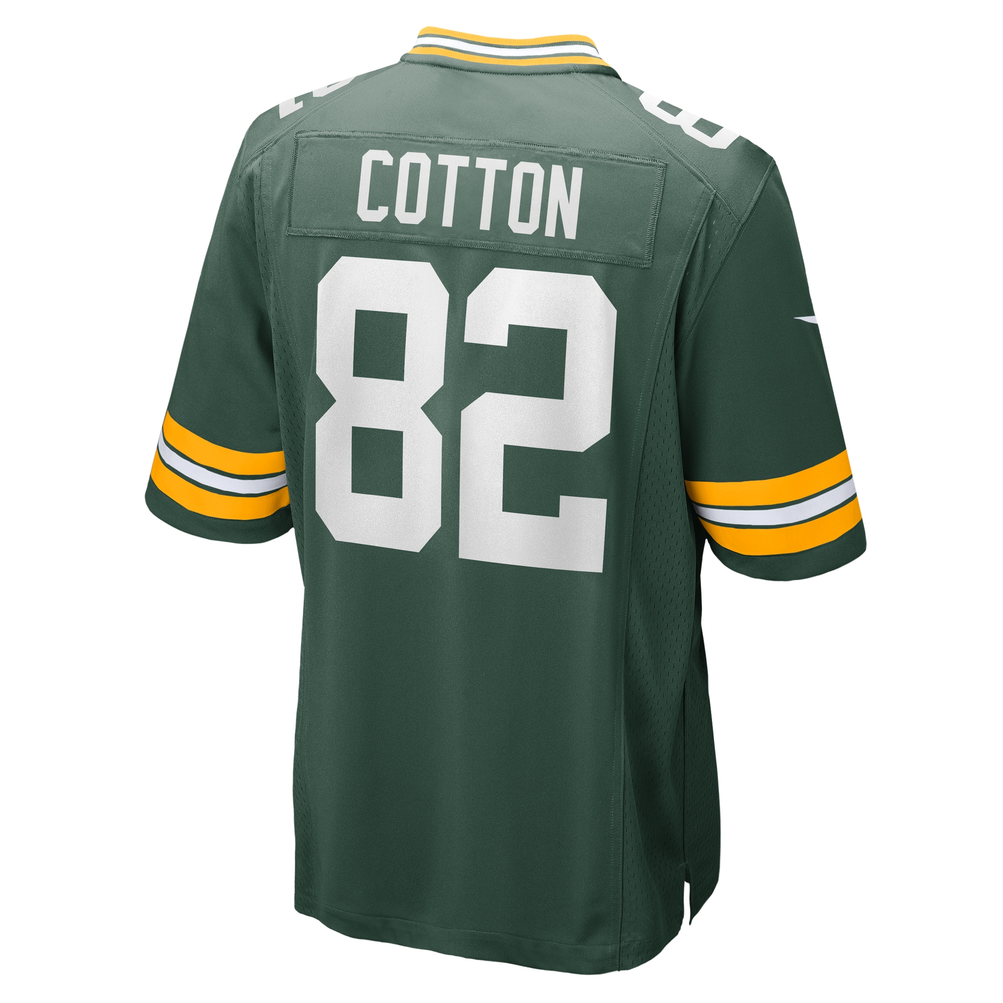 Jeff Cotton Green Bay PackersHome Game Player Jersey - Green