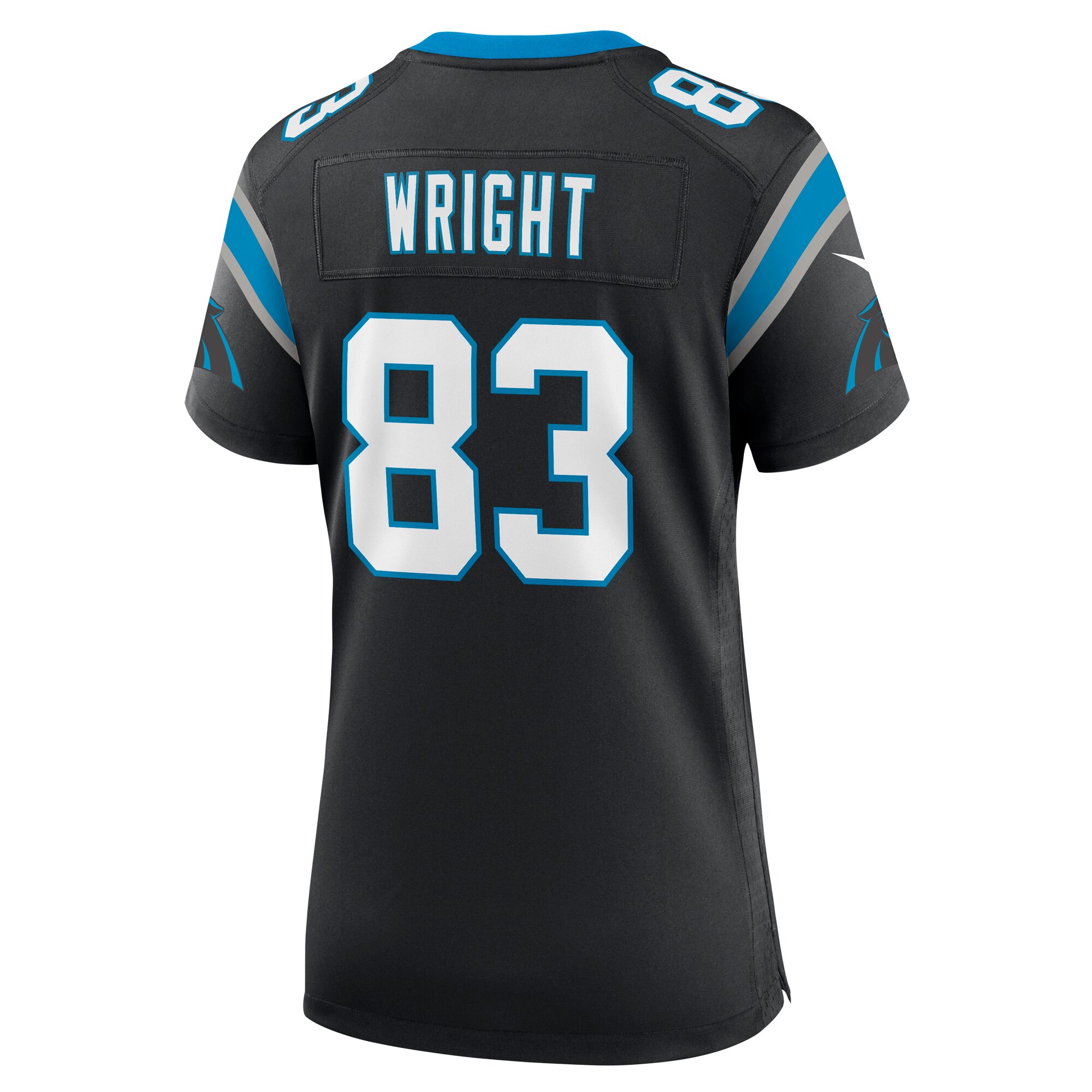Derek Wright Carolina Panthers Women's Team Game Jersey - Black
