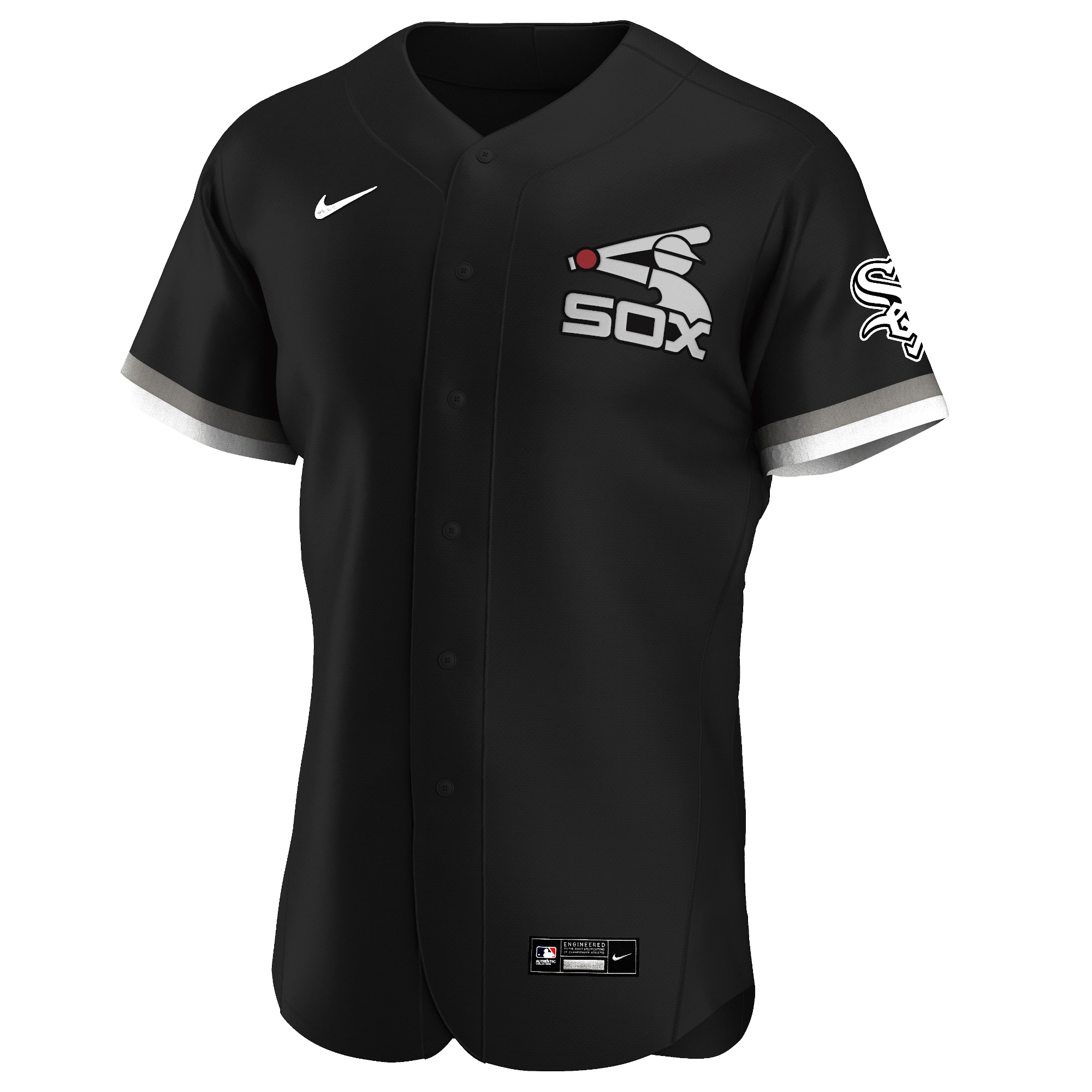 Chicago White SoxAlternate Authentic Team Jersey - Black