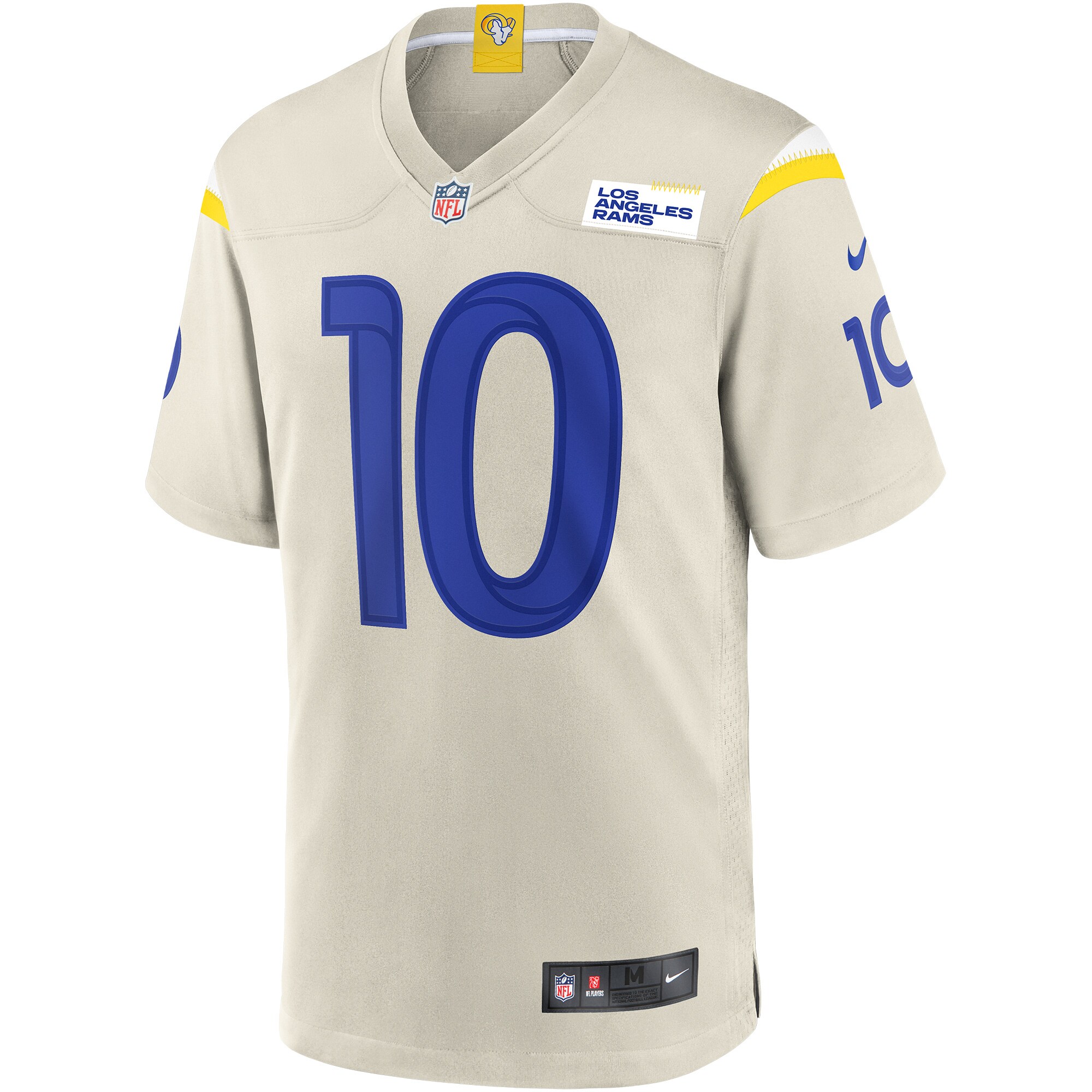 Cooper Kupp Los Angeles RamsGame Jersey - Bone