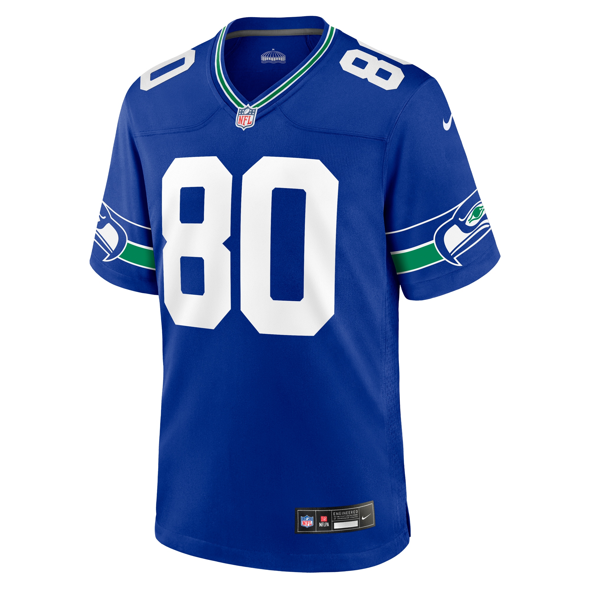 Steve Largent Seattle SeahawksThrowback Retired Player Game Jersey - Royal