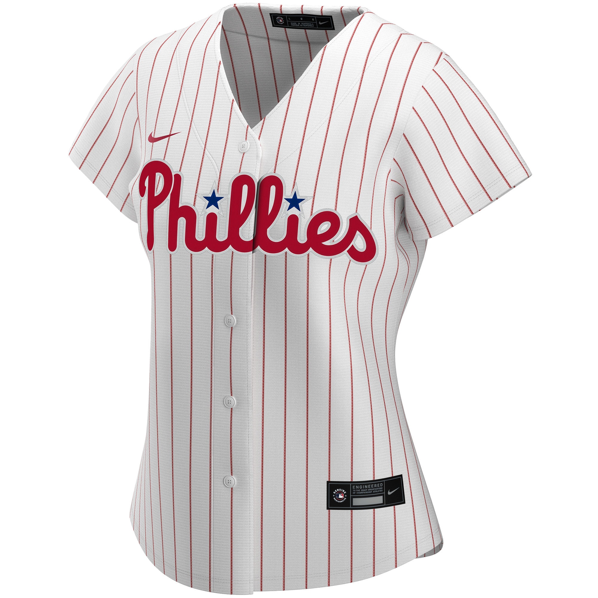 Philadelphia Phillies Women's Home Replica Custom Jersey - White