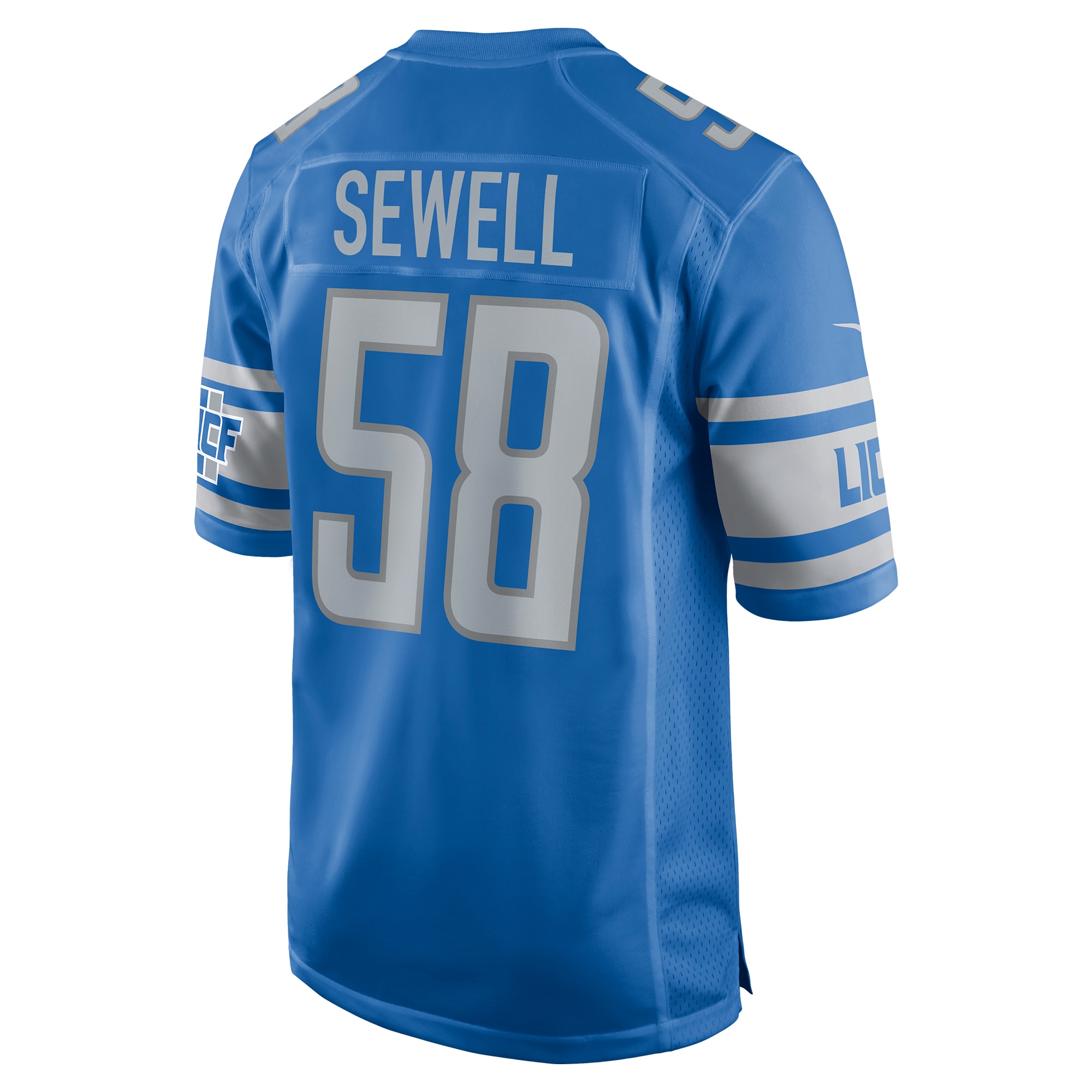 Penei Sewell Detroit LionsGame Jersey - Blue