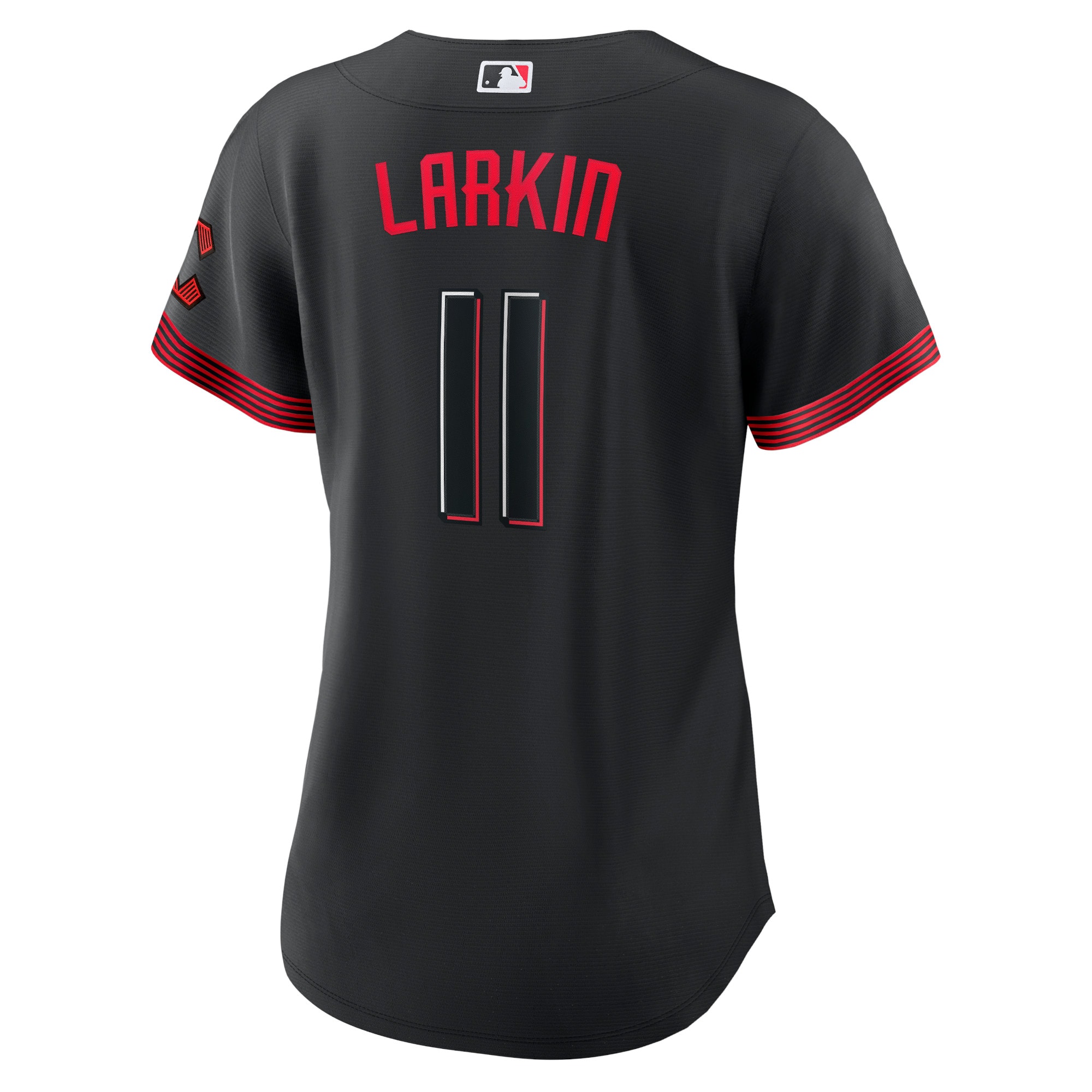 Barry Larkin Cincinnati Reds Women's 2023 City Connect Replica Player Jersey - Black