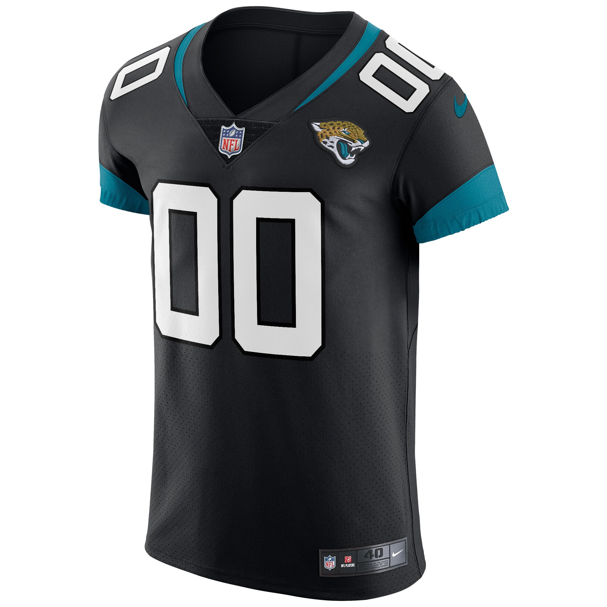 Jacksonville JaguarsVapor Untouchable Custom Elite Jersey - Black