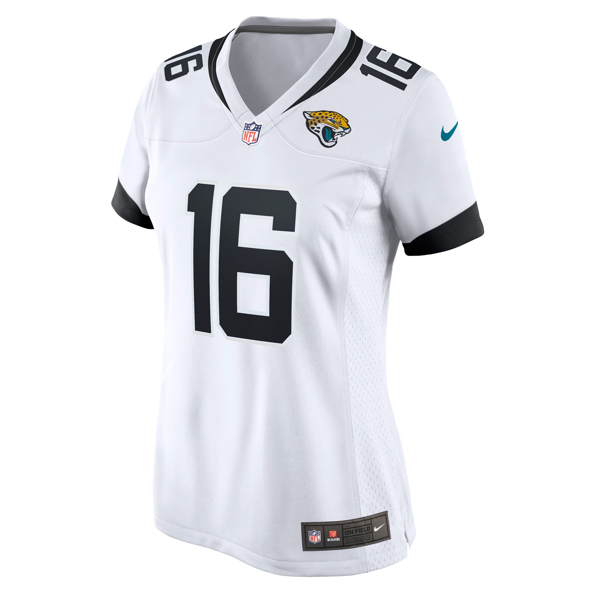 Trevor Lawrence Jacksonville Jaguars Women's 2021 NFL Draft First Round Pick Game Jersey - White