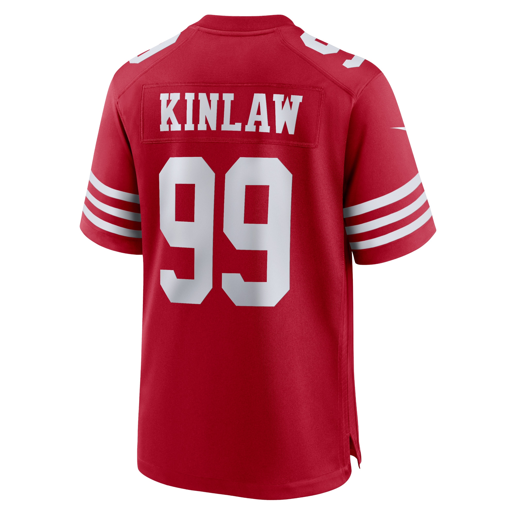 Javon Kinlaw San Francisco 49ersTeam Player Game Jersey - Scarlet