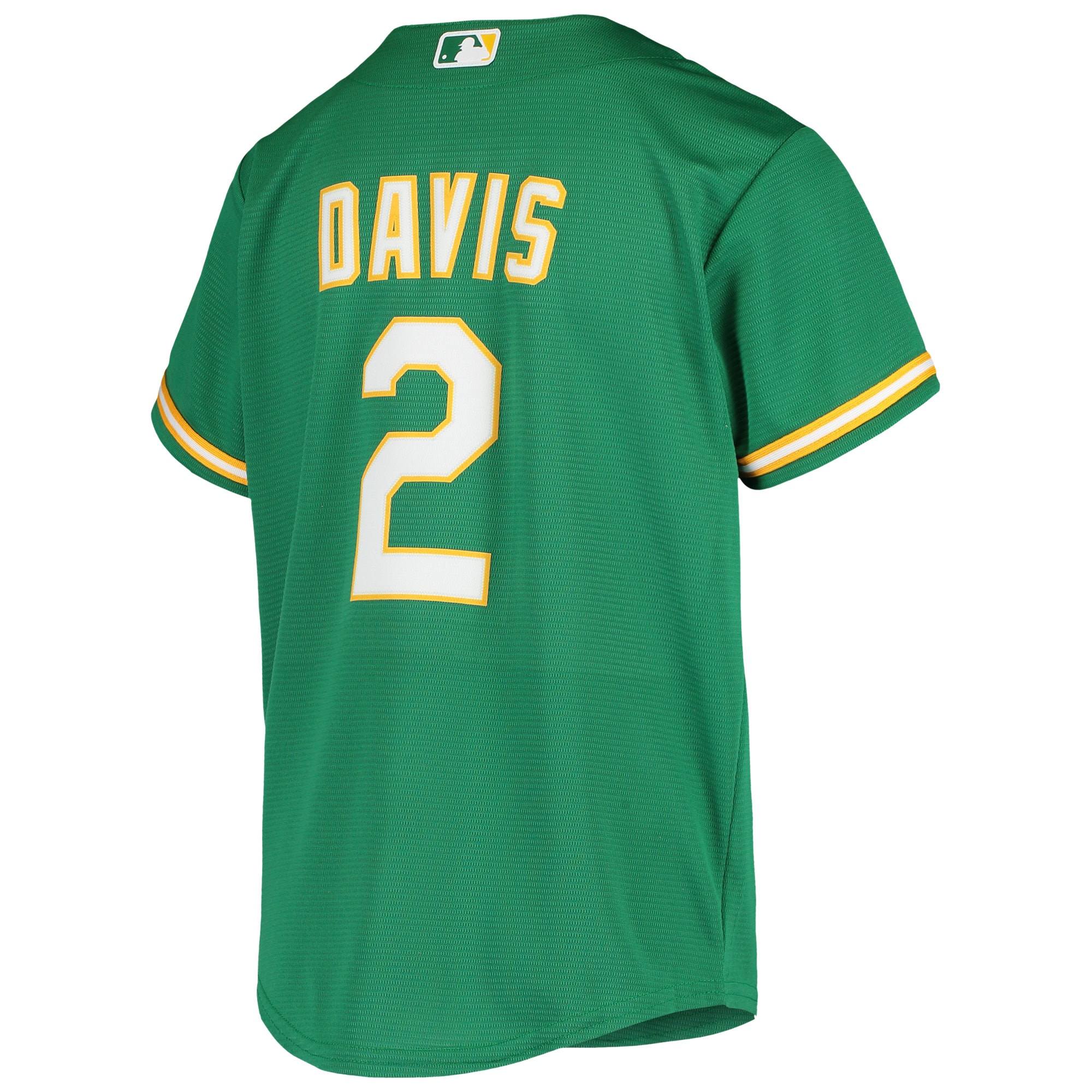 Khris Davis Oakland AthleticsYouth Alternate Replica Jersey - Green