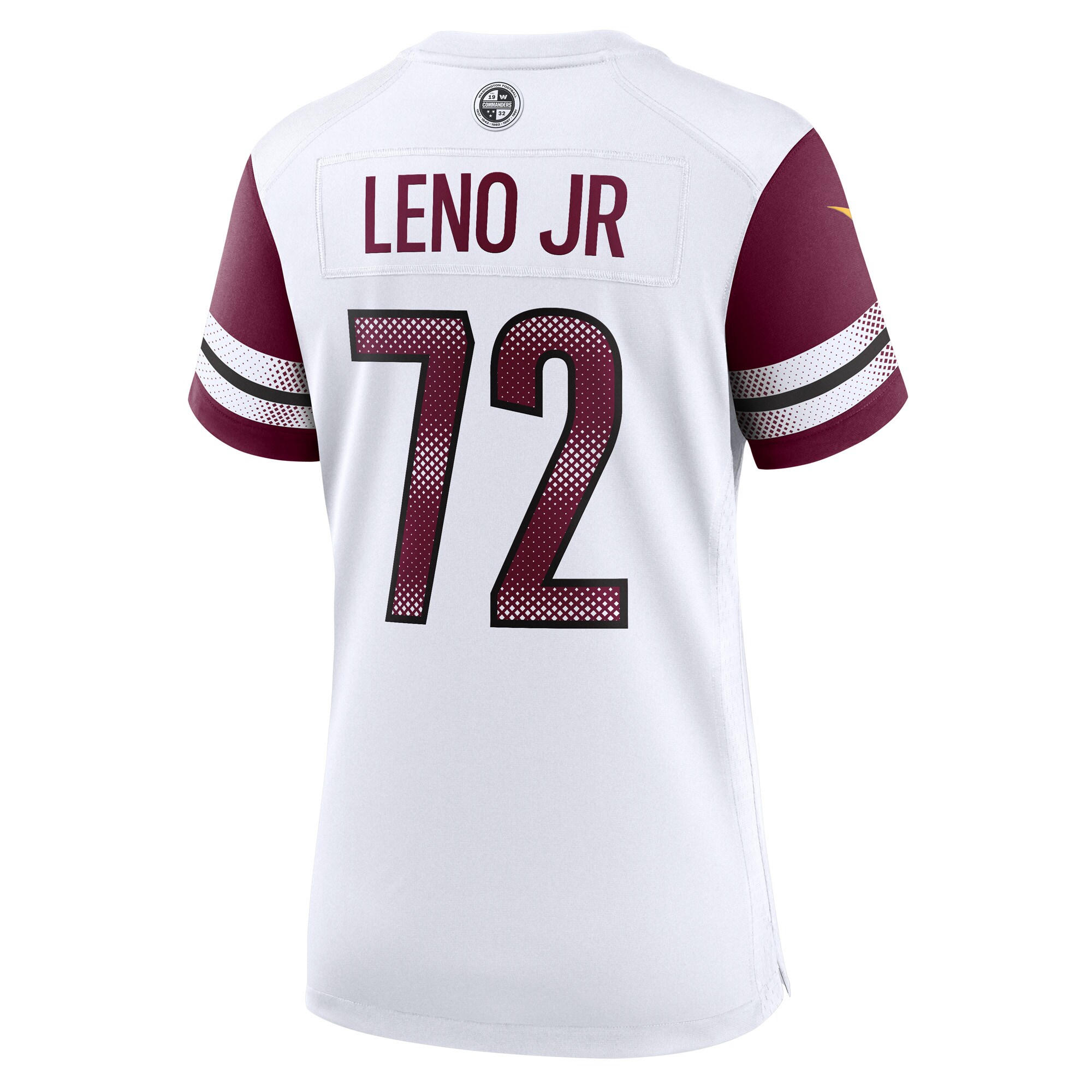 Charles Leno Jr. Washington Commanders Women's Away Game Player Jersey - White