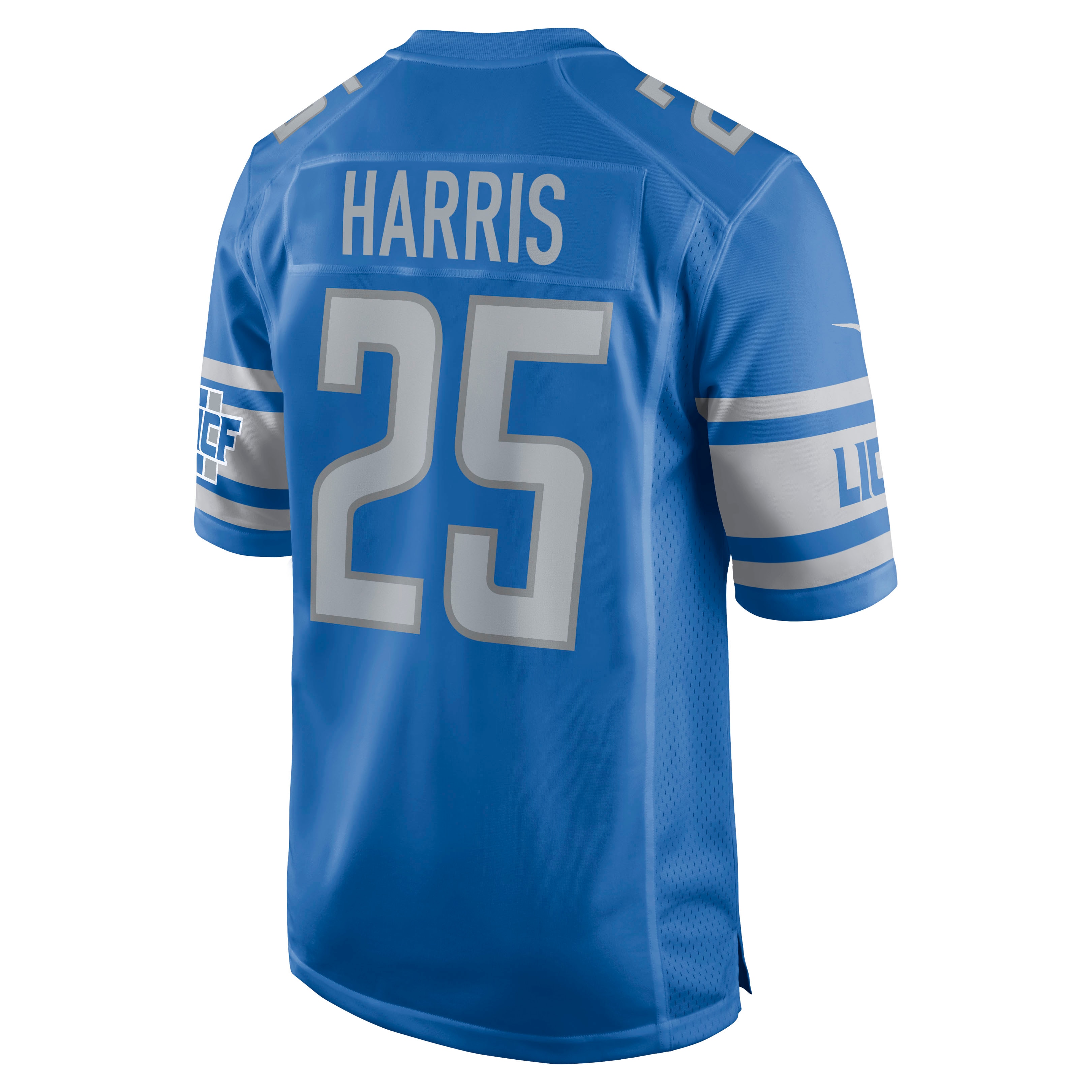 Will Harris Detroit LionsGame Jersey - Blue