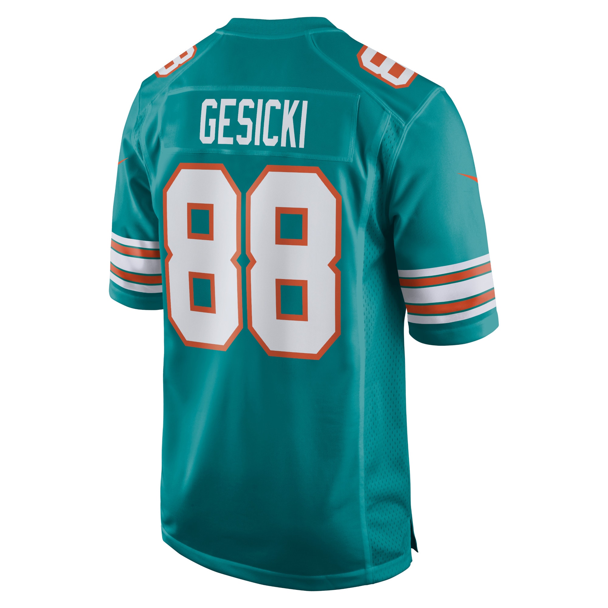 Mike Gesicki Miami DolphinsAlternate Game Jersey - Aqua
