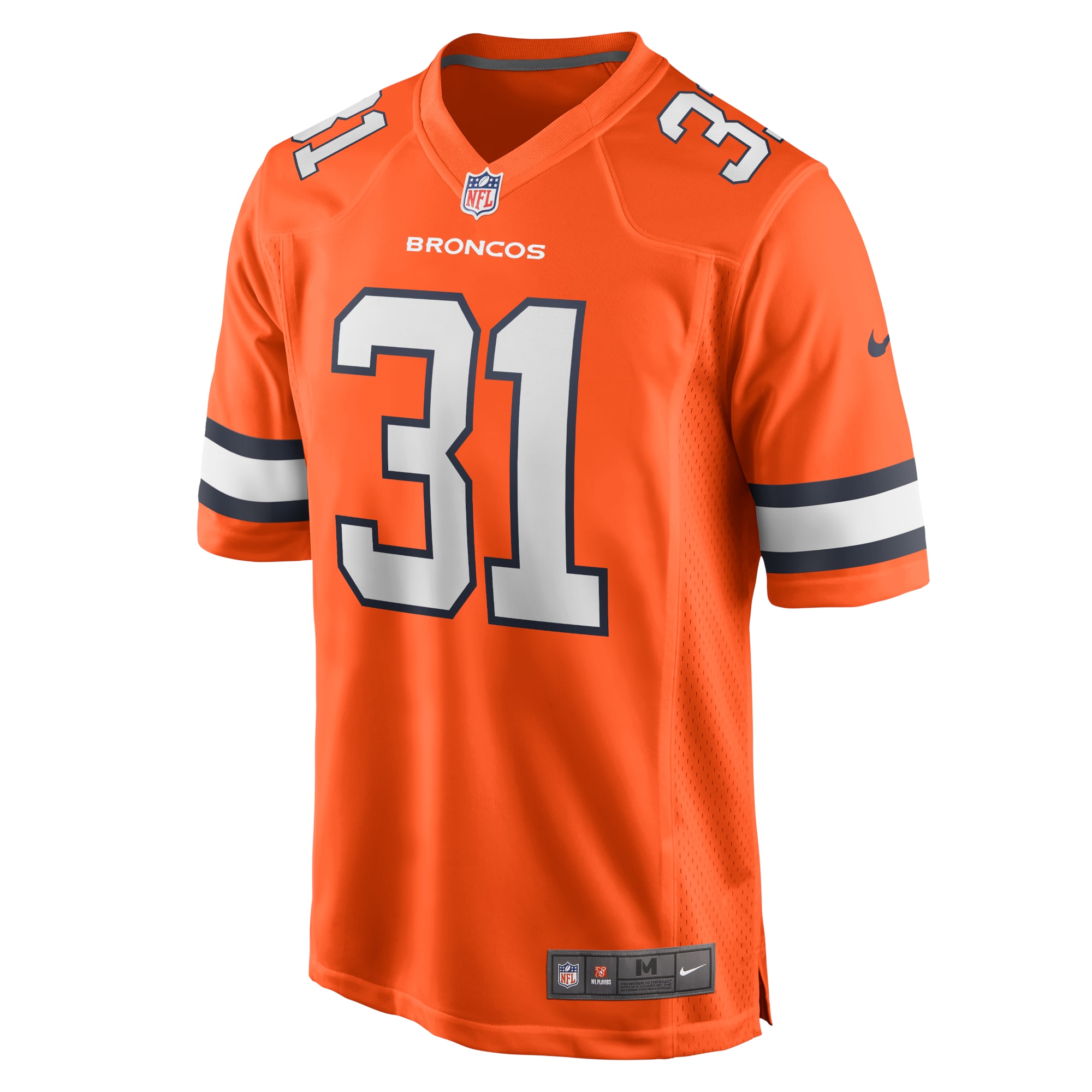 Justin Simmons Denver BroncosAlternate Game Jersey - Orange
