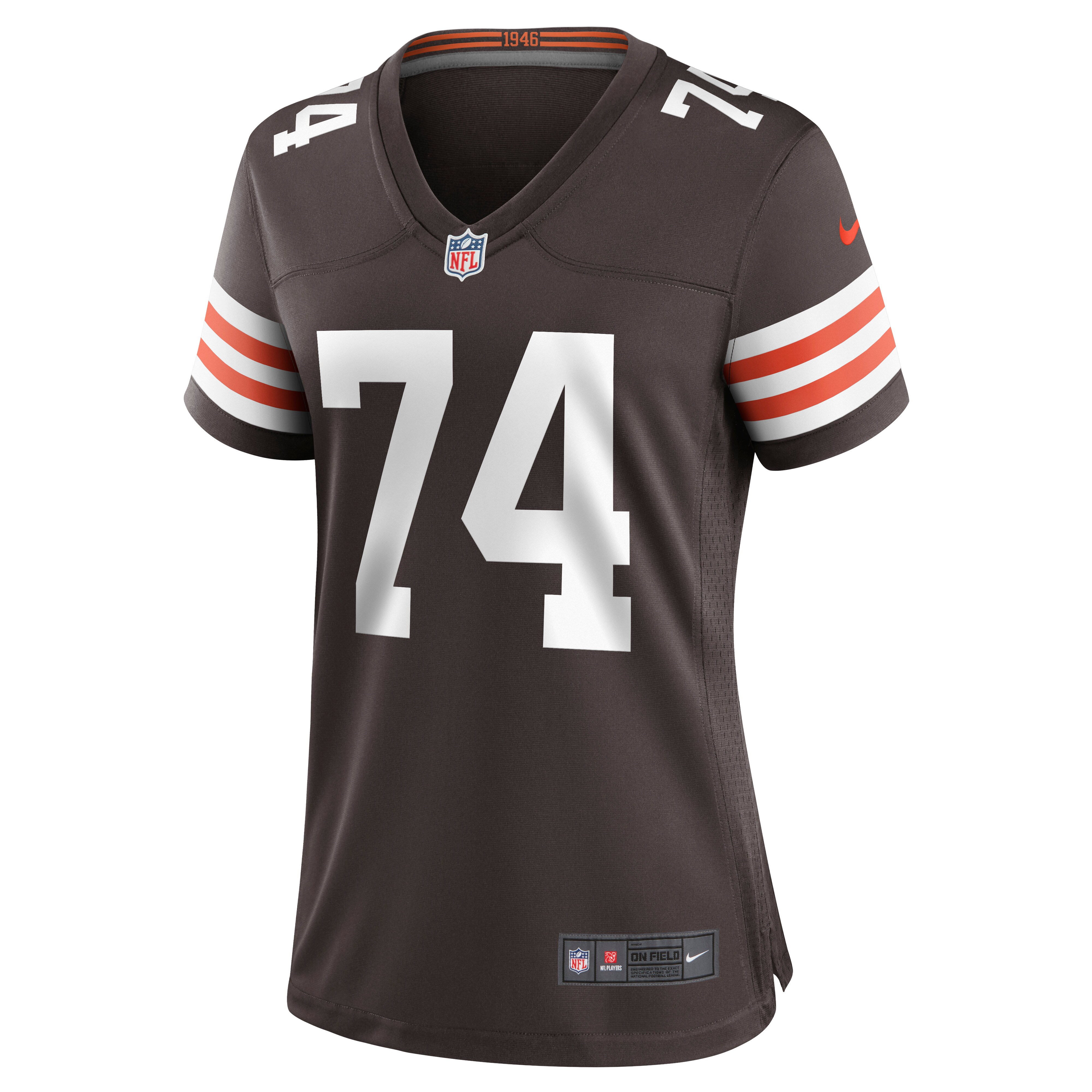 Chris Hubbard Cleveland Browns Women's Game Jersey - Brown