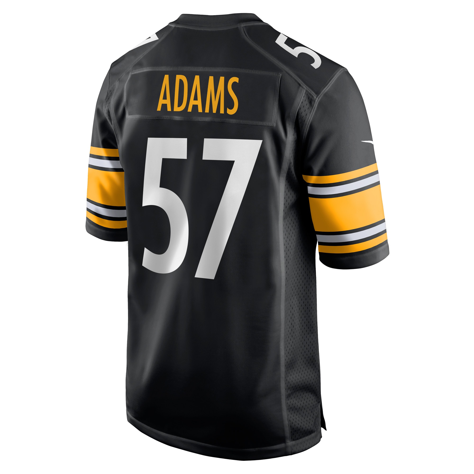 Montravius Adams Pittsburgh SteelersGame Player Jersey - Black