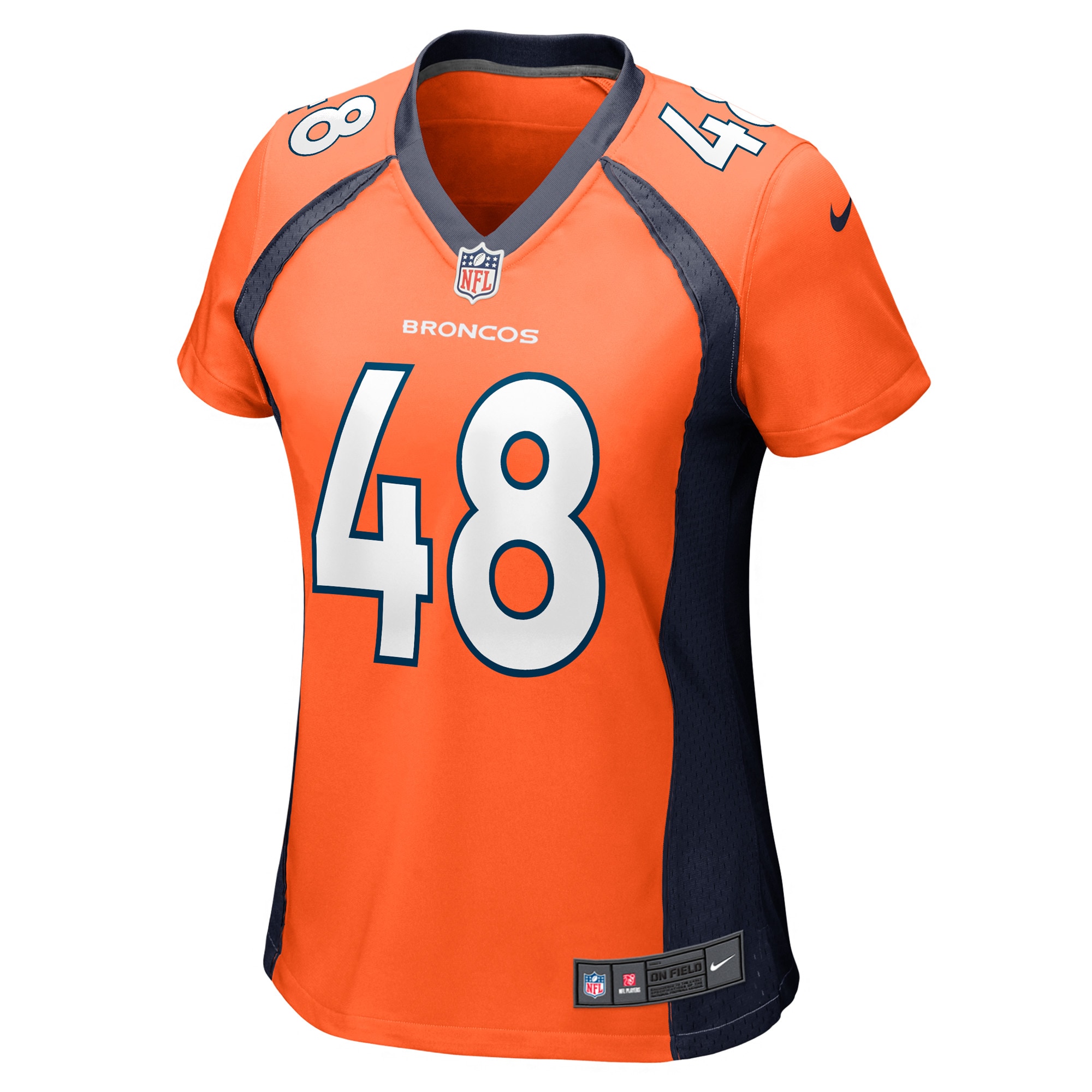 Dylan Parham Denver Broncos Women's Game Player Jersey - Orange