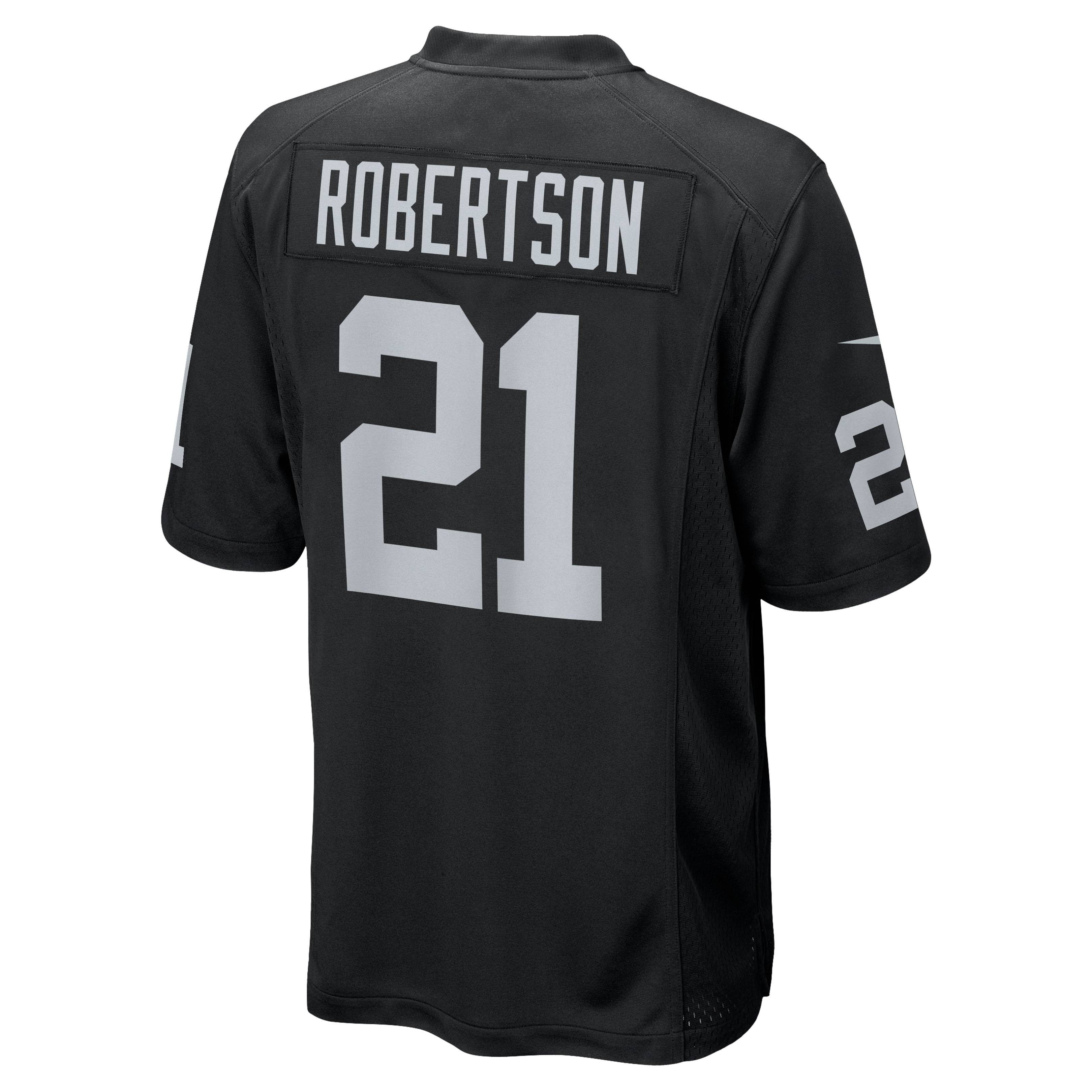 Amik Robertson Las Vegas RaidersTeam Game Jersey - Black