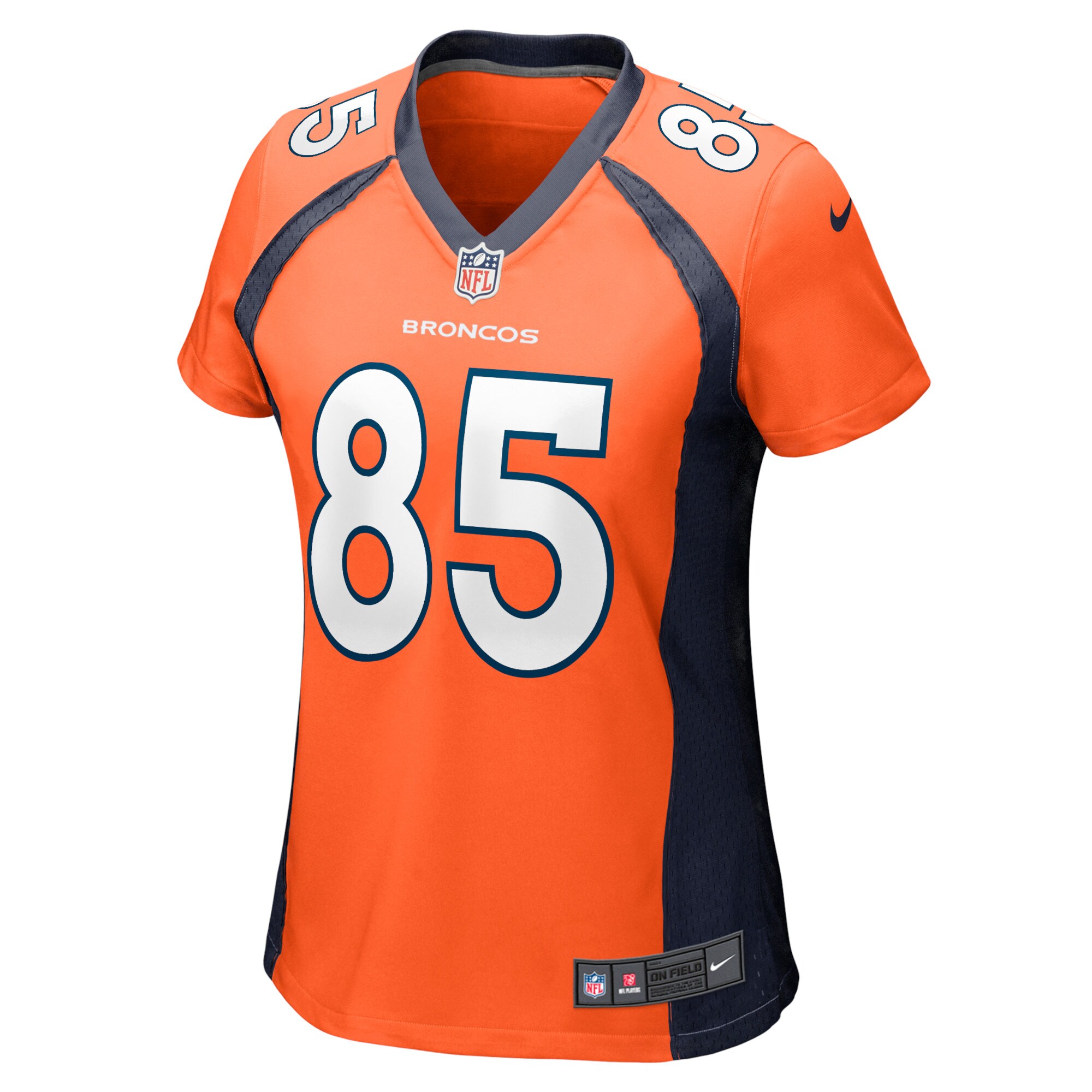 Albert Okwuegbunam Denver Broncos Women's Game Jersey - Orange