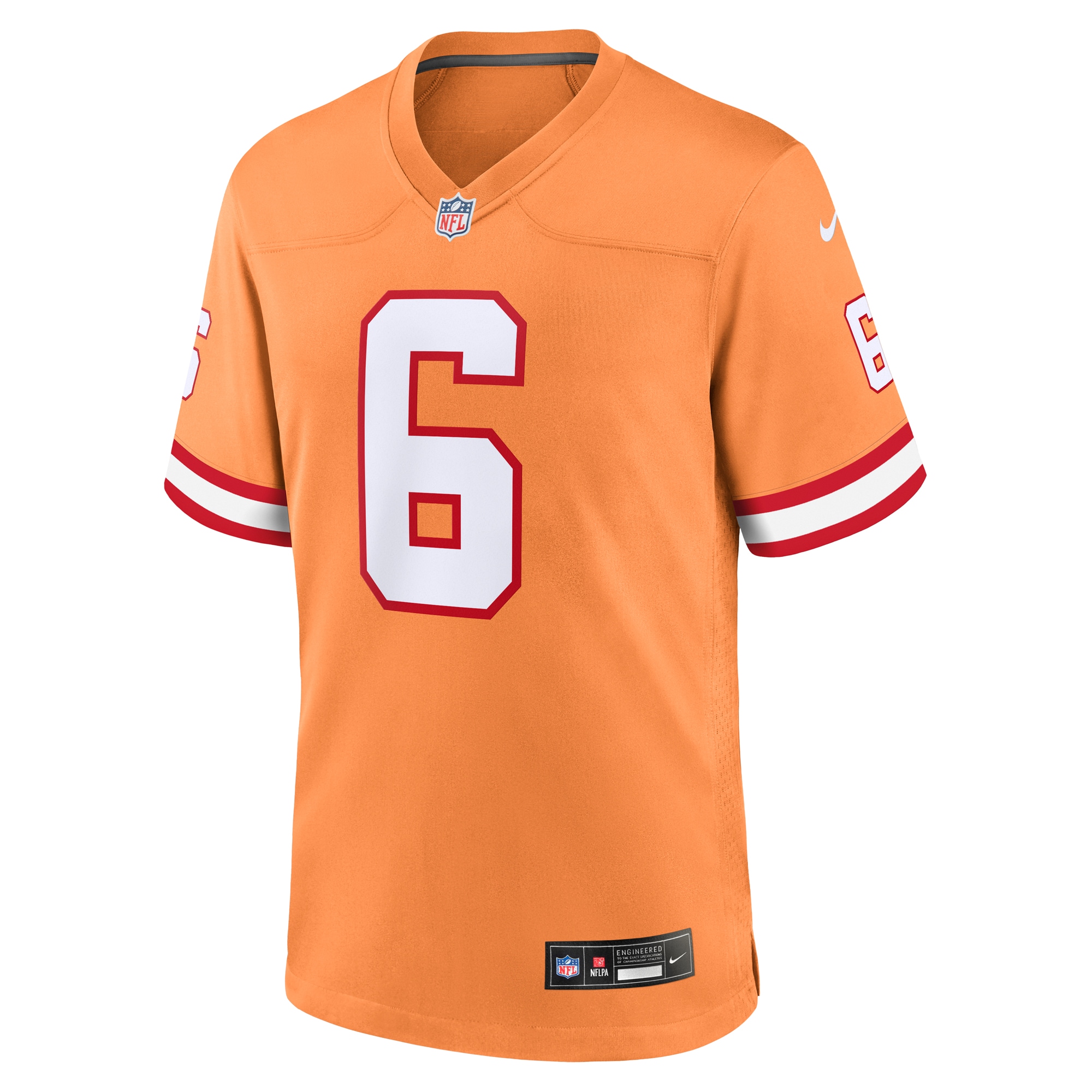 Baker Mayfield Tampa Bay BuccaneersThrowback Game Jersey - Orange