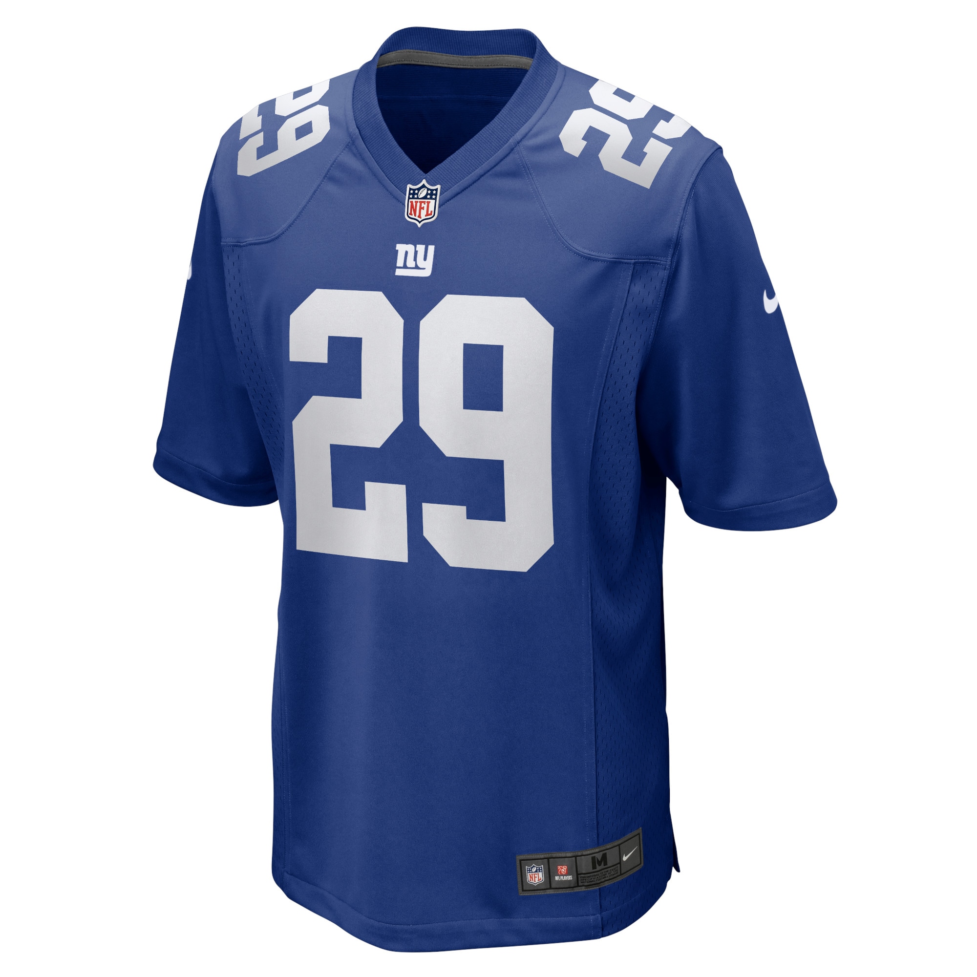 Xavier McKinney New York GiantsGame Jersey - Royal