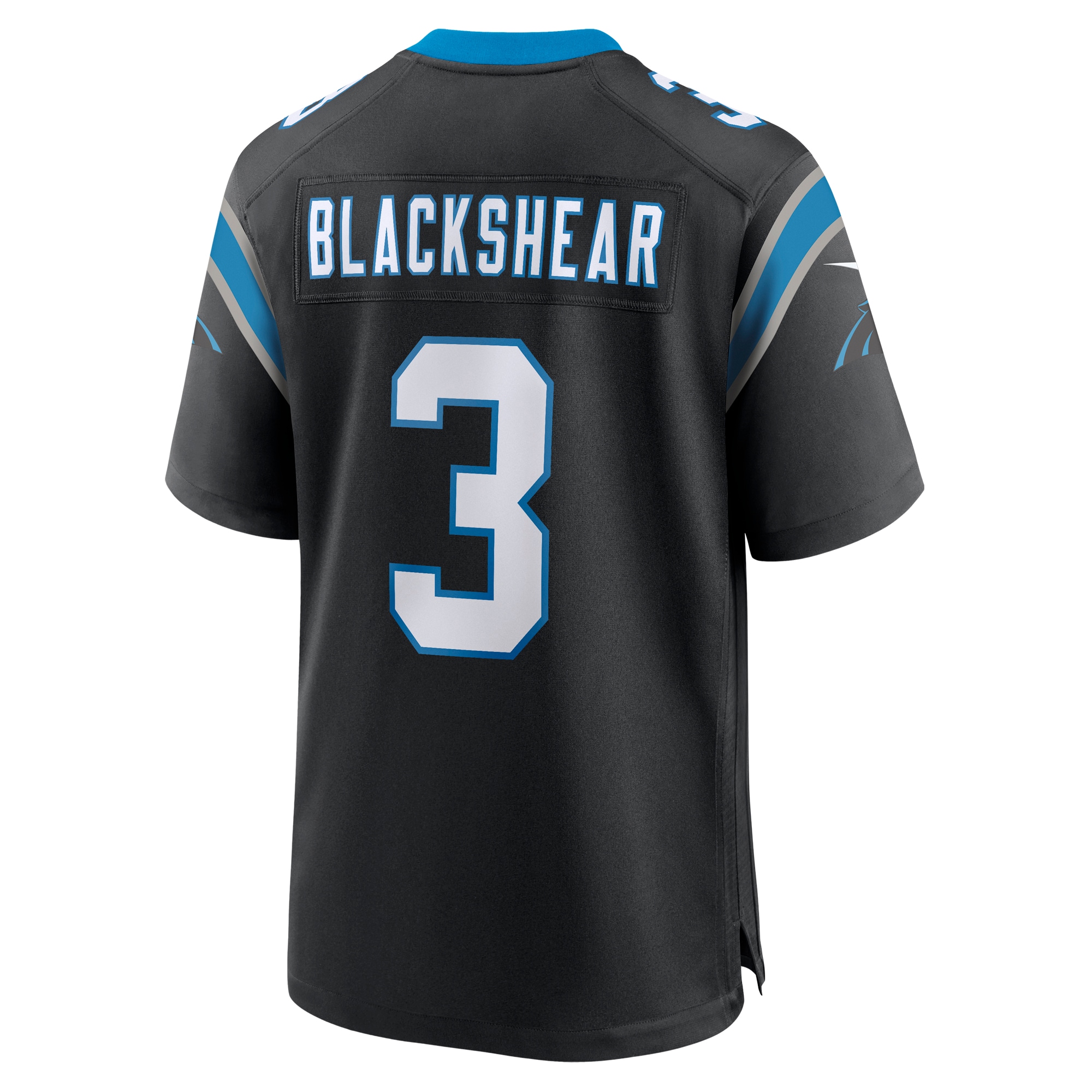 Raheem Blackshear Carolina PanthersTeam Game Jersey - Black