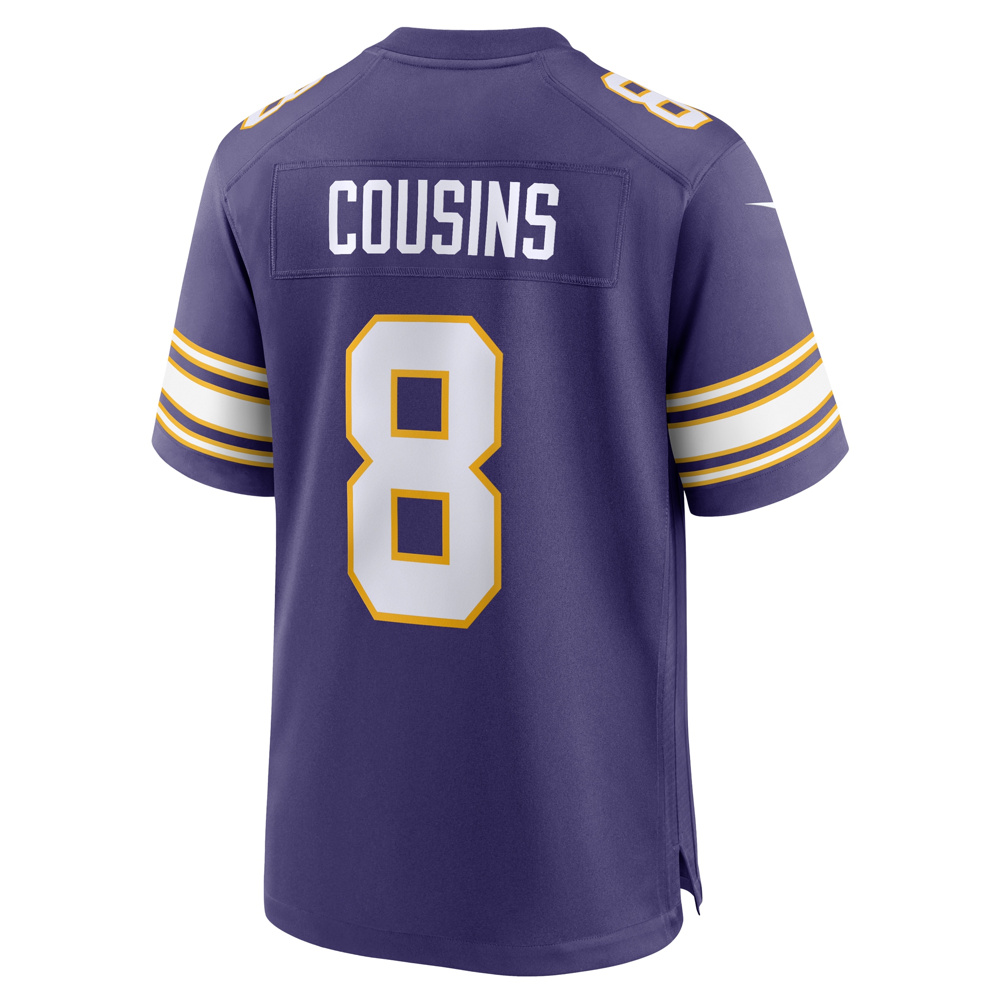 Kirk Cousins Minnesota VikingsClassic Player Game Jersey - Purple