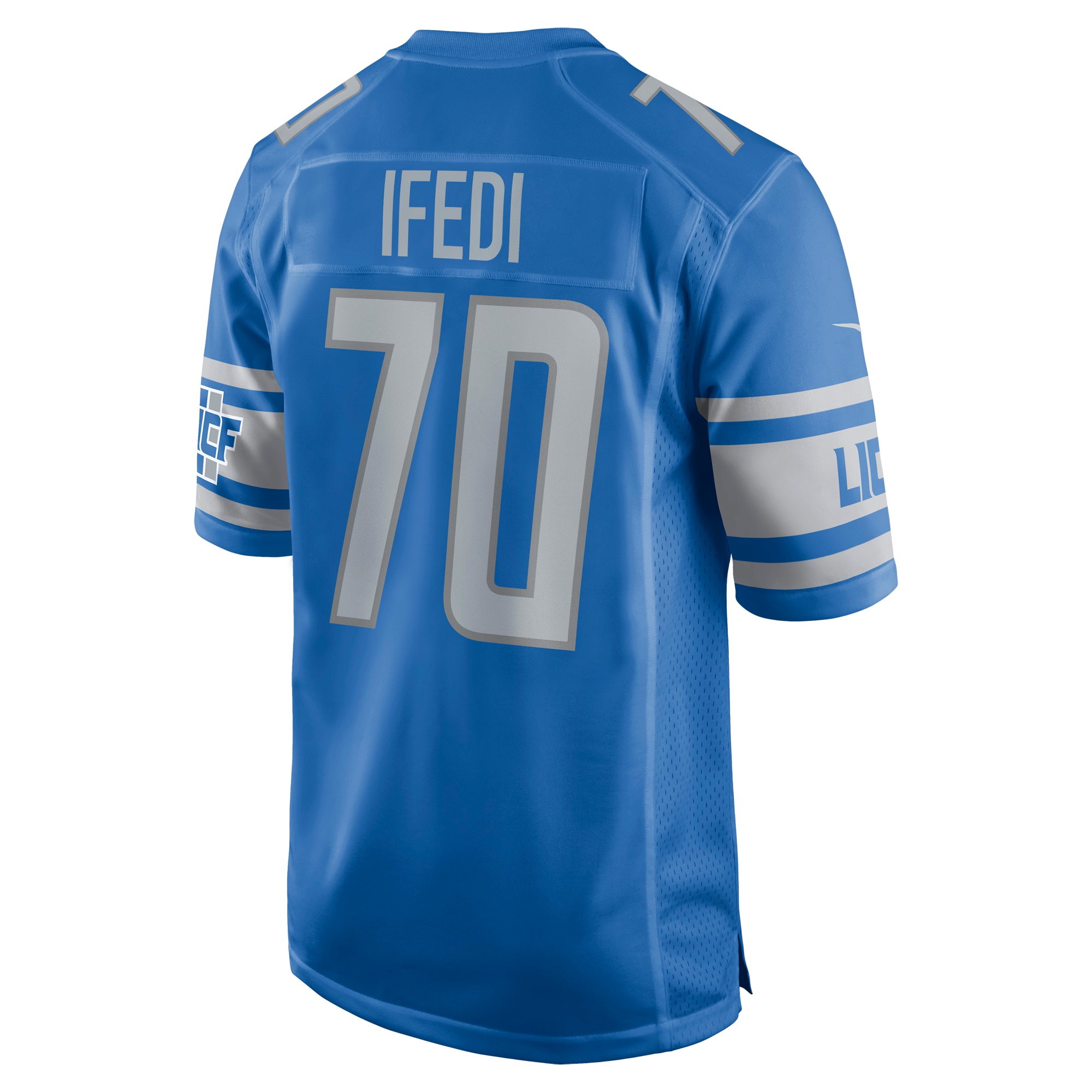 Germain Ifedi Detroit LionsTeam Game Jersey - Blue
