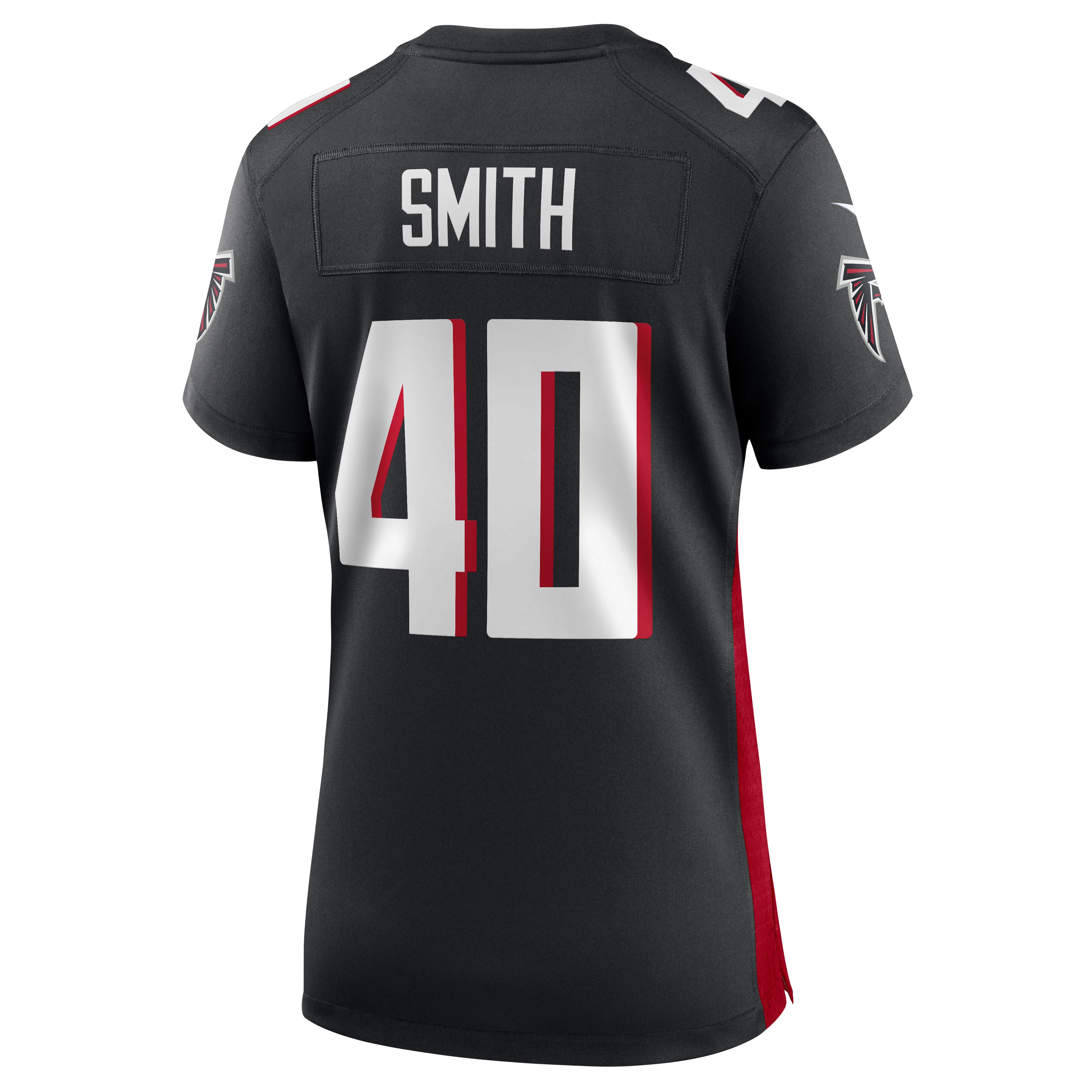 Keith Smith Atlanta Falcons Women's Game Jersey - Black