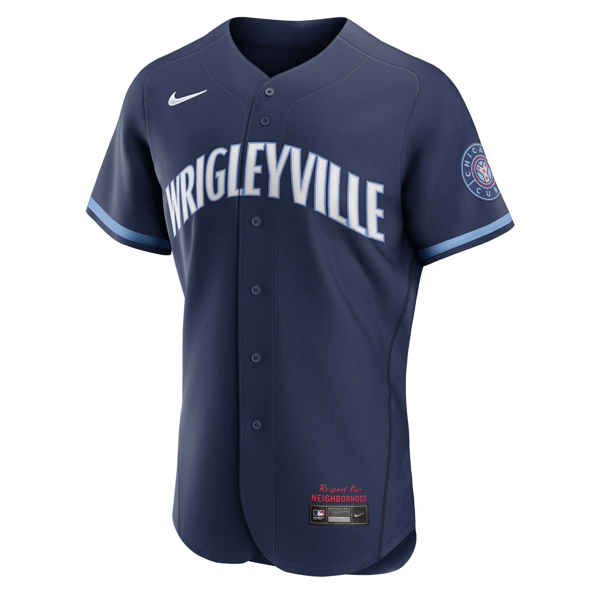 Chicago CubsCity Connect Authentic Jersey - Navy