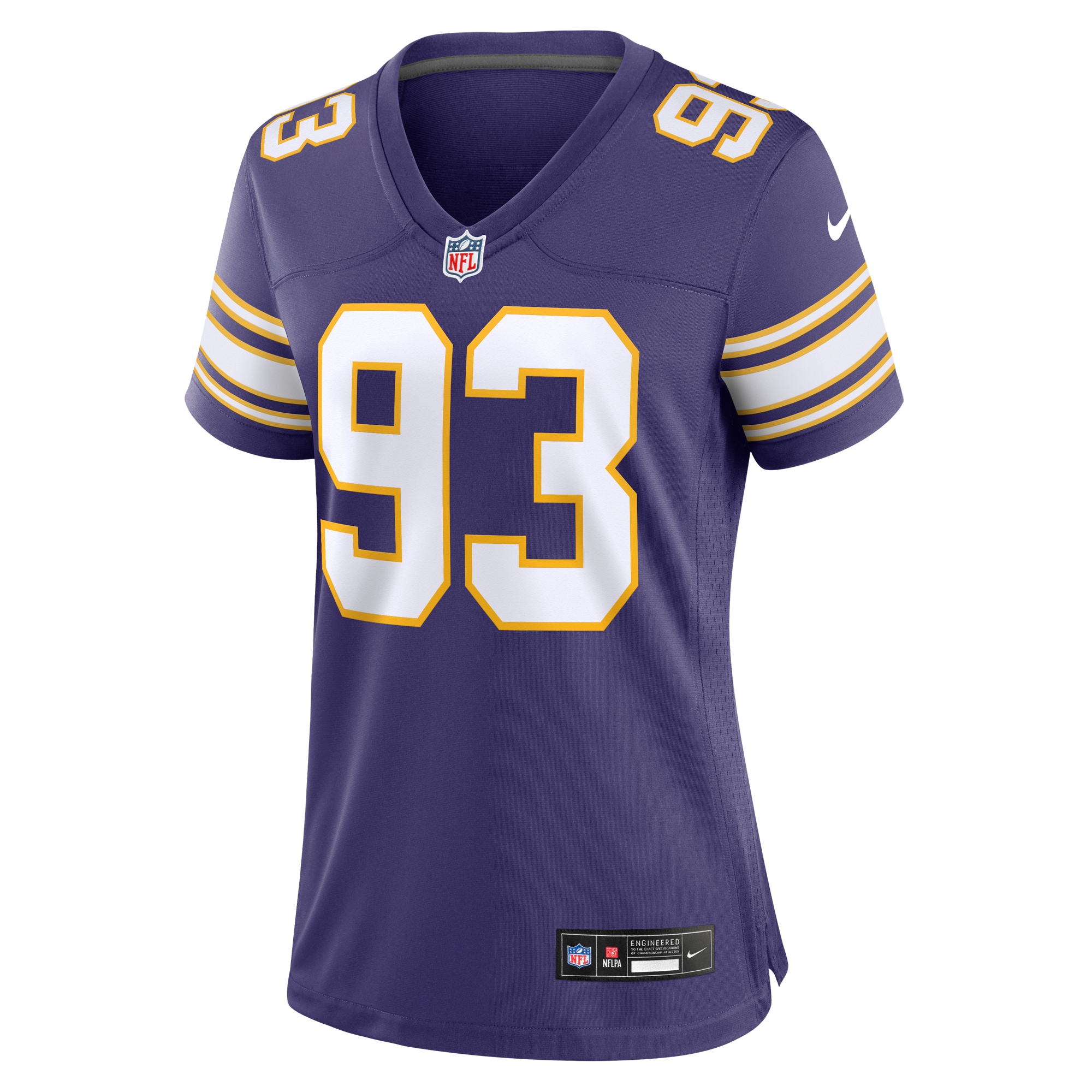 John Randle Minnesota Vikings Women's Classic Player Game Jersey - Purple