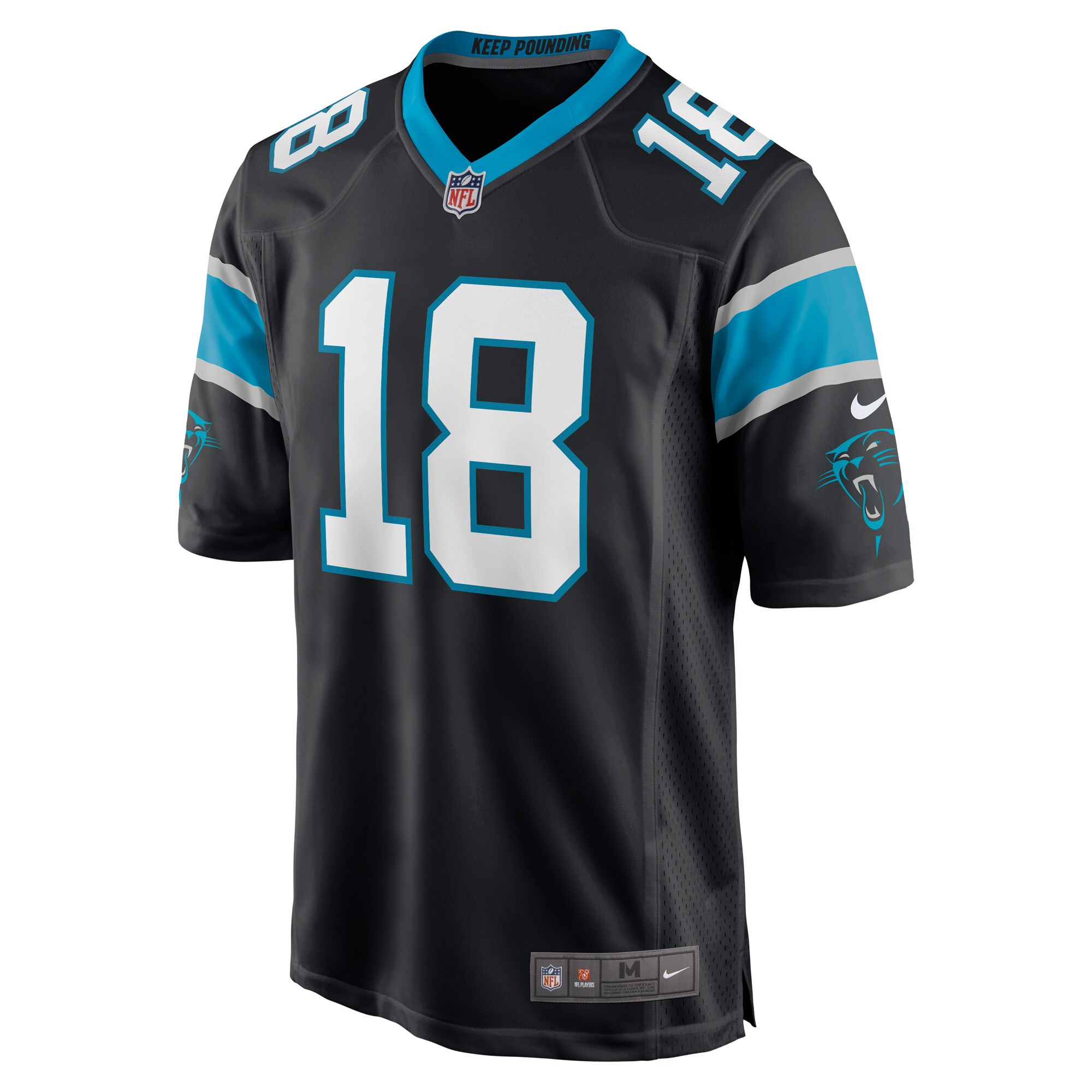 Andre Roberts Carolina PanthersGame Player Jersey - Black