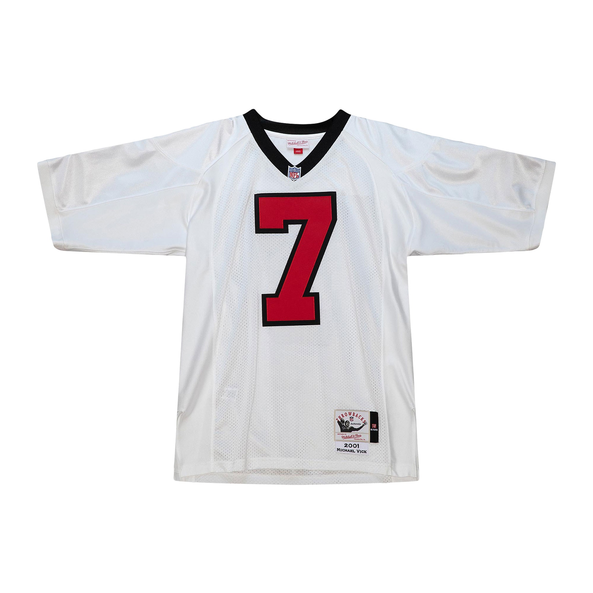 Michael Vick Atlanta Falcons Mitchell & Ness 2001 Authentic Retired Player Jersey - White