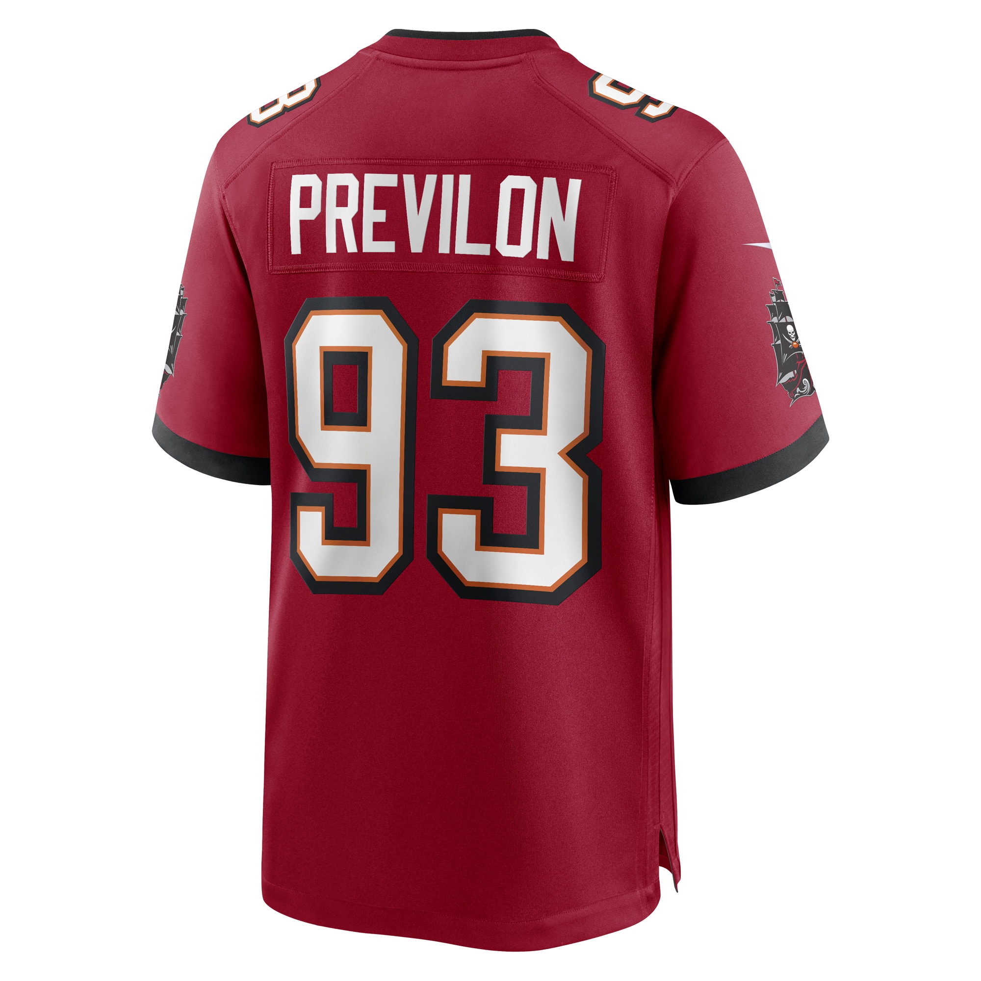 Willington Previlon Tampa Bay BuccaneersGame Player Jersey - Red