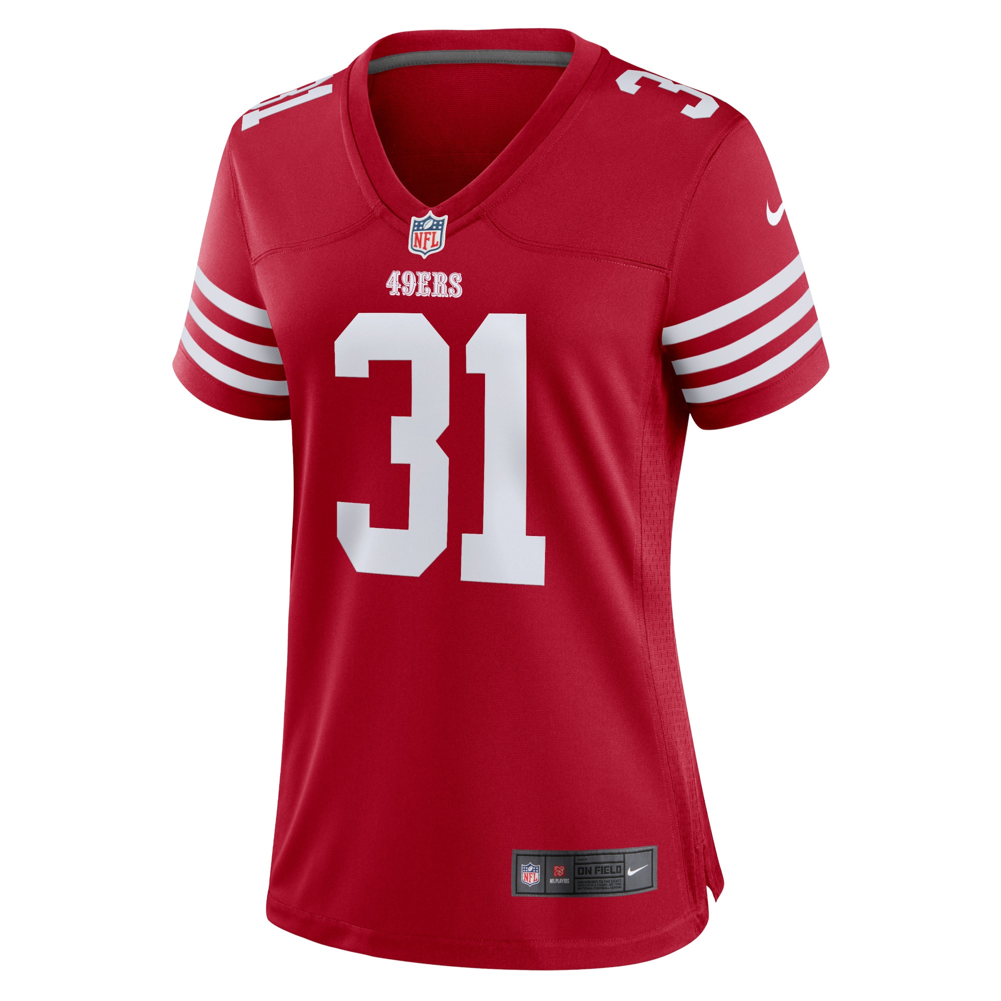 Tashaun Gipson Sr. San Francisco 49ers Women's Home Game Player Jersey - Scarlet