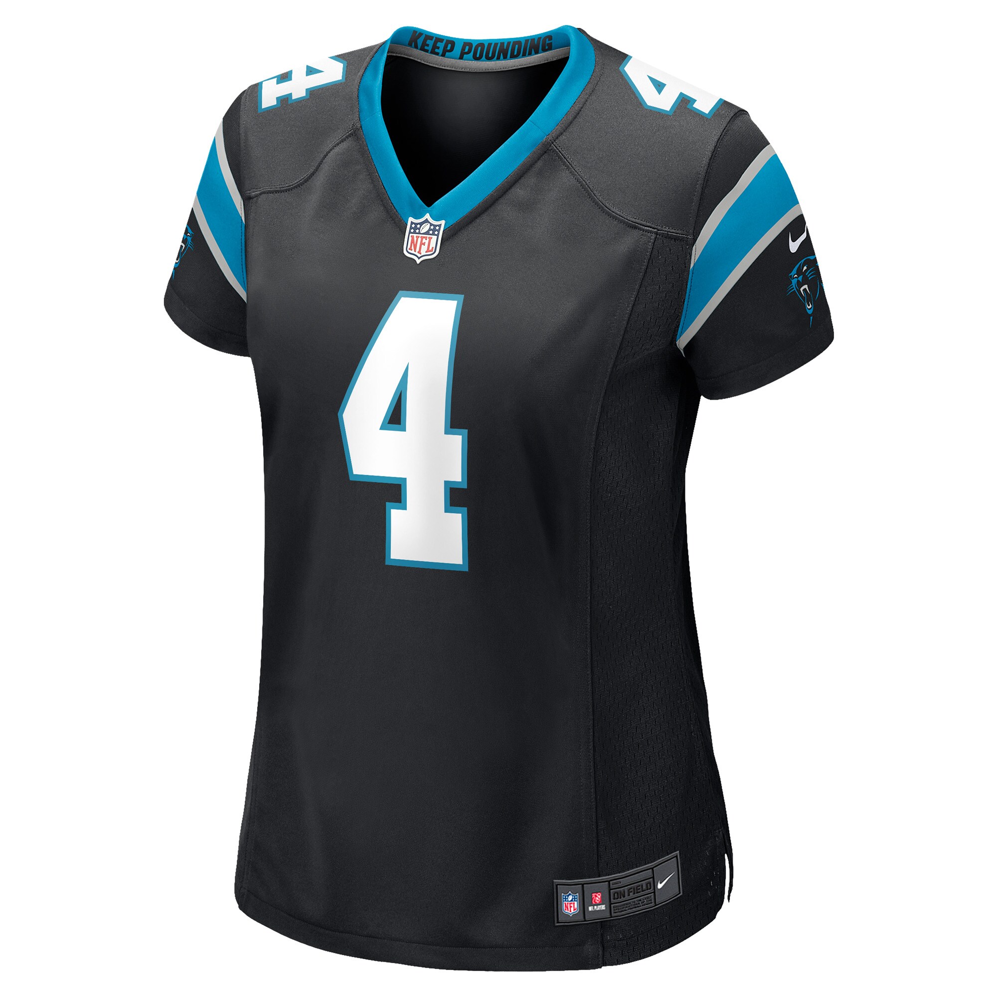 Eddy Pineiro Carolina Panthers Women's Game Player Jersey - Black