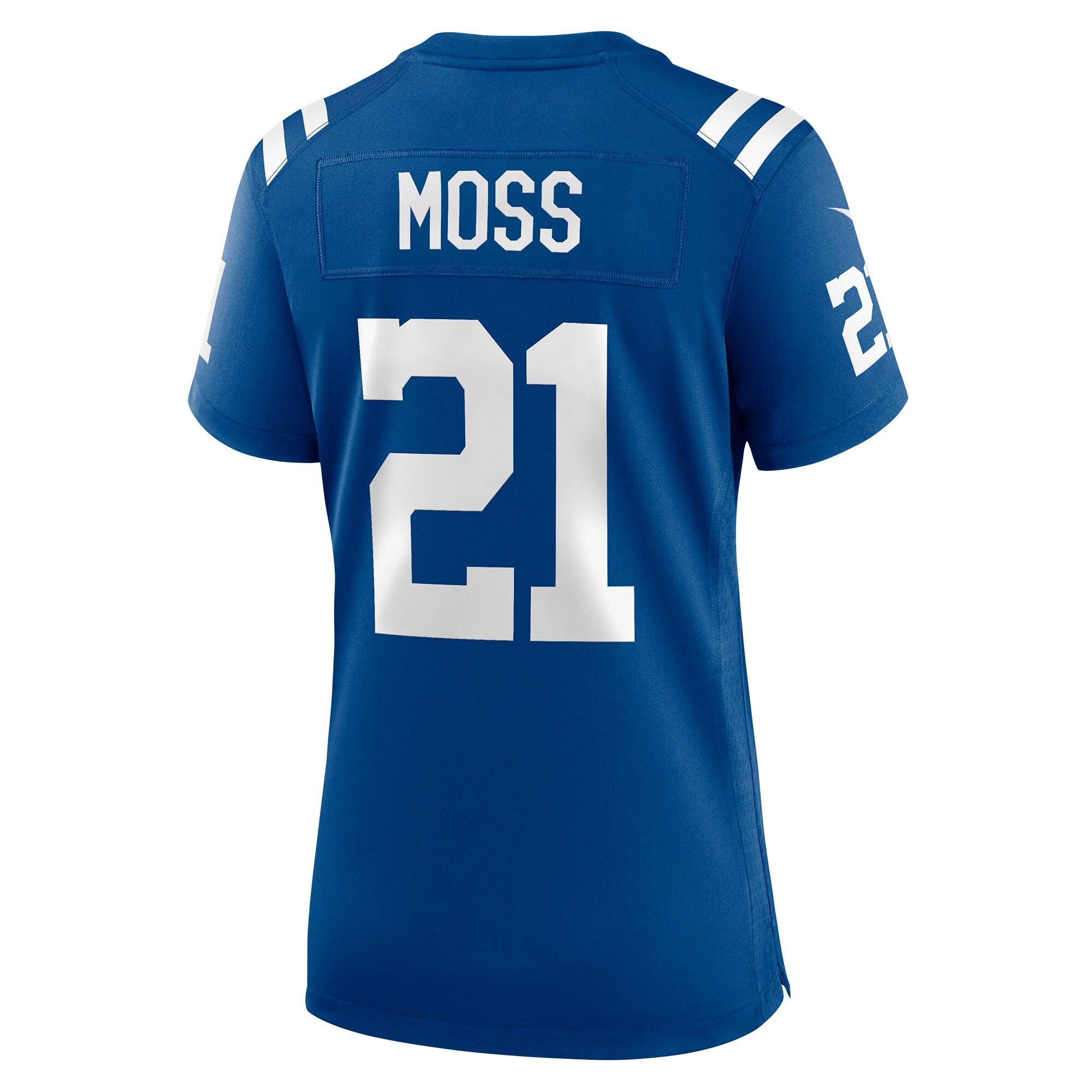 Zack Moss Indianapolis Colts Women's Game Player Jersey - Royal