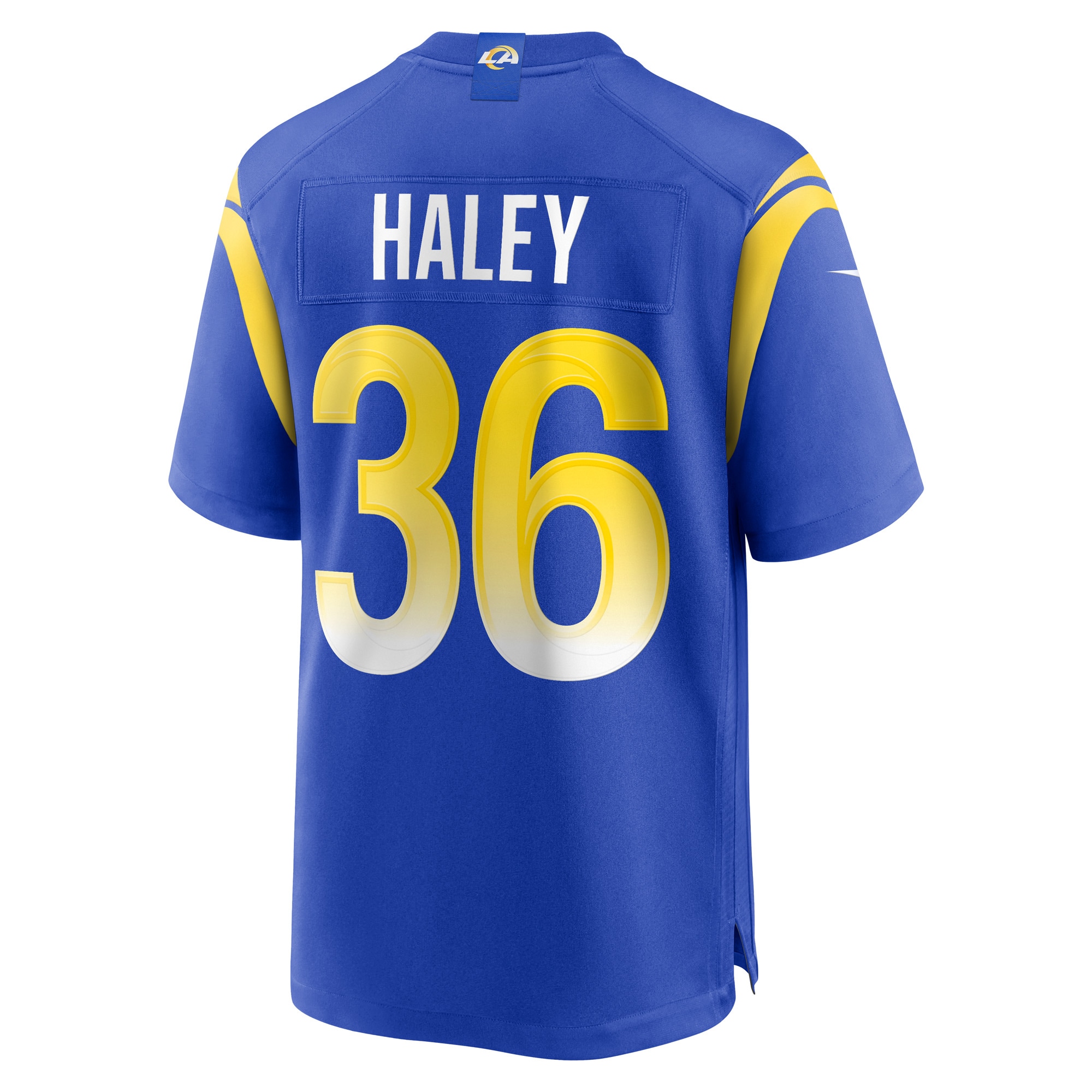 Grant Haley Los Angeles RamsGame Player Jersey - Royal