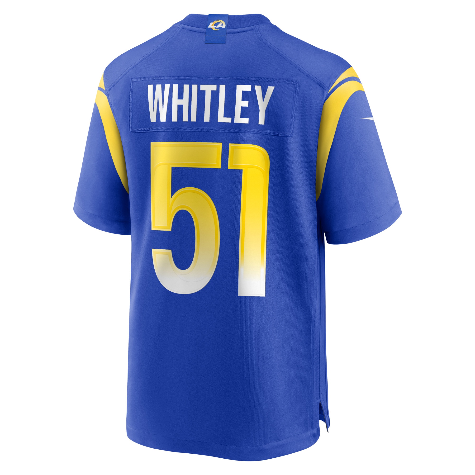 Benton Whitley Los Angeles RamsGame Player Jersey - Royal
