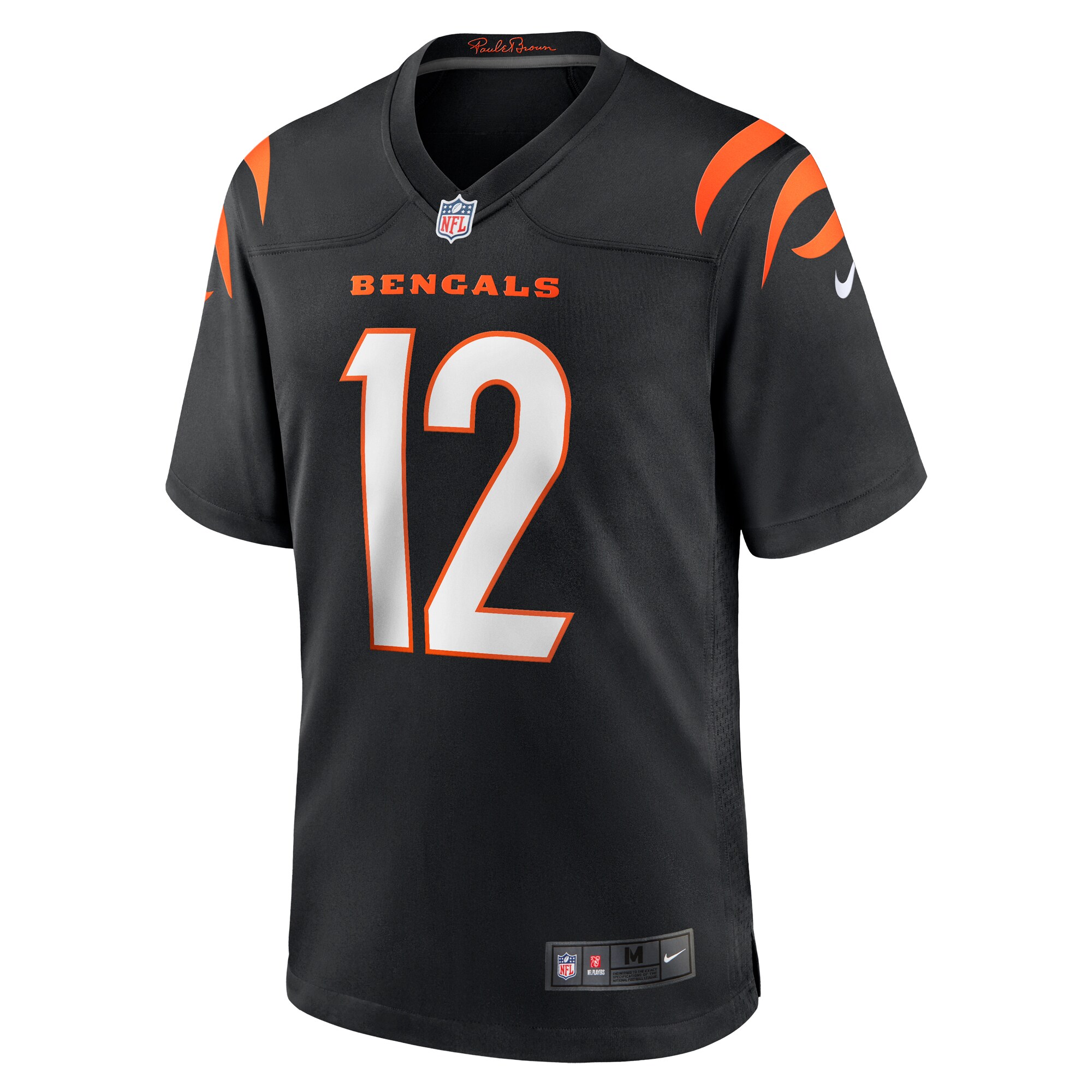 Tyron Johnson Cincinnati BengalsHome Game Player Jersey - Black