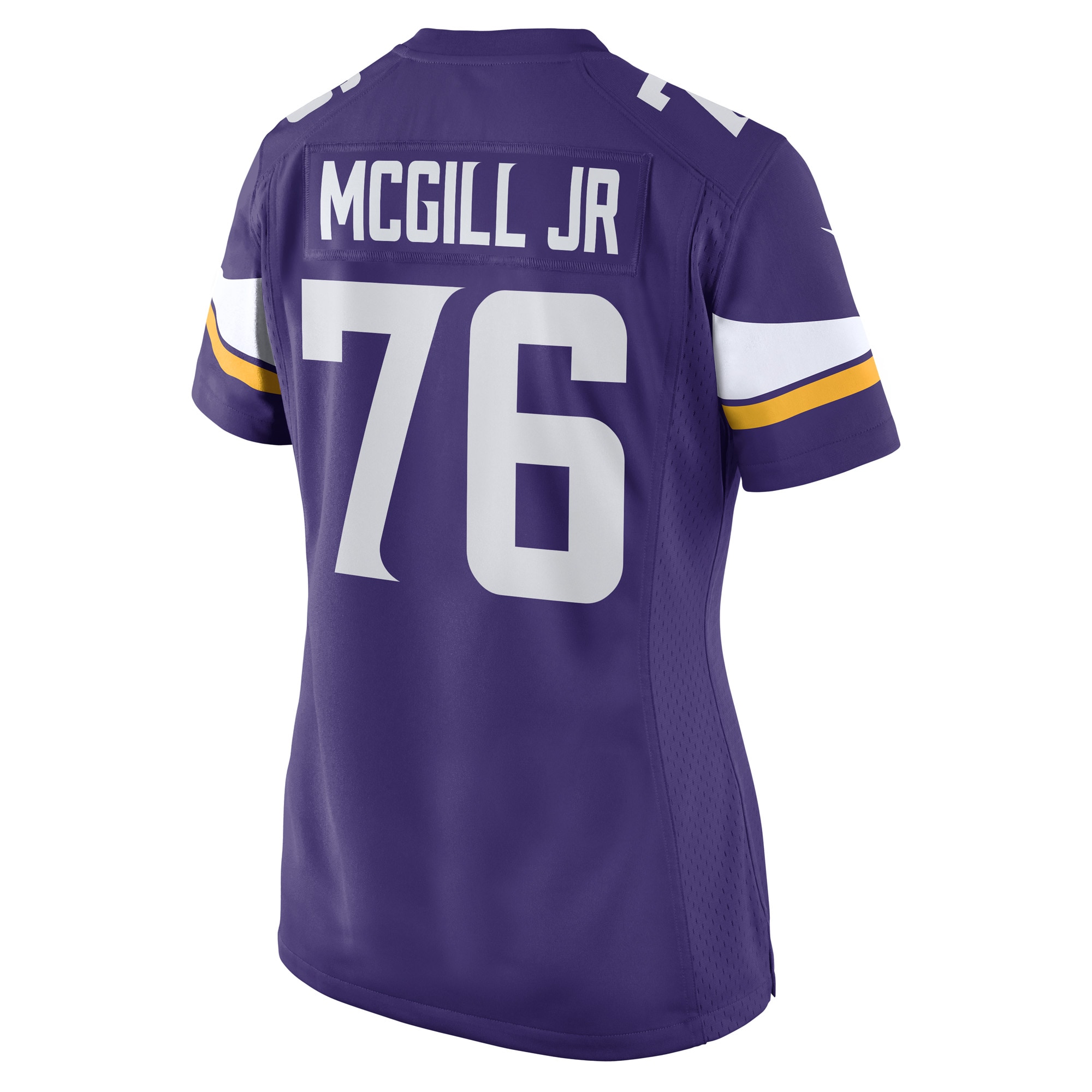 T.Y. McGill Jr. Minnesota Vikings Women's Game Player Jersey - Purple