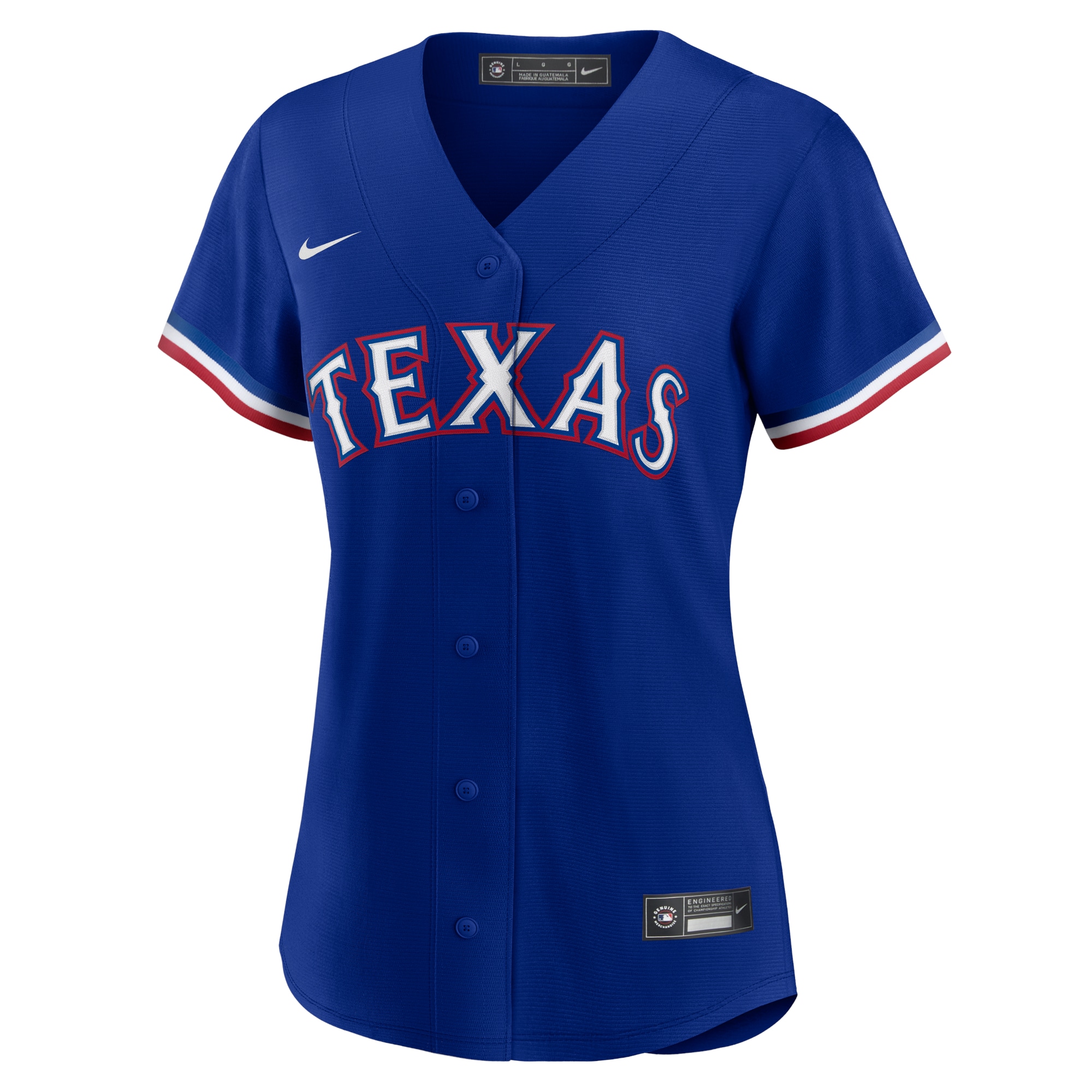 Texas Rangers Women's Alternate Logo Replica Team Jersey - Royal
