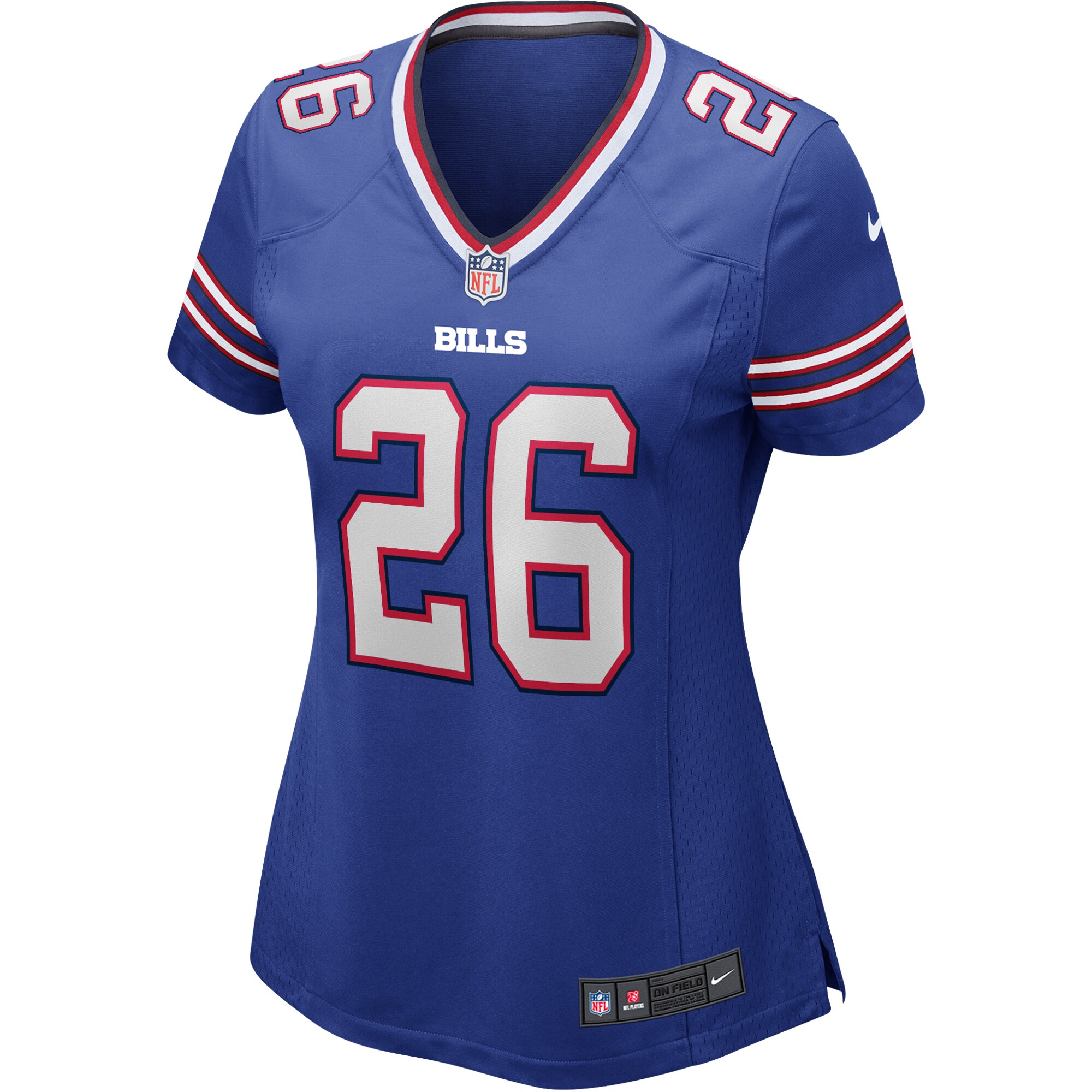 Devin Singletary Buffalo Bills Women's Game Jersey - Royal