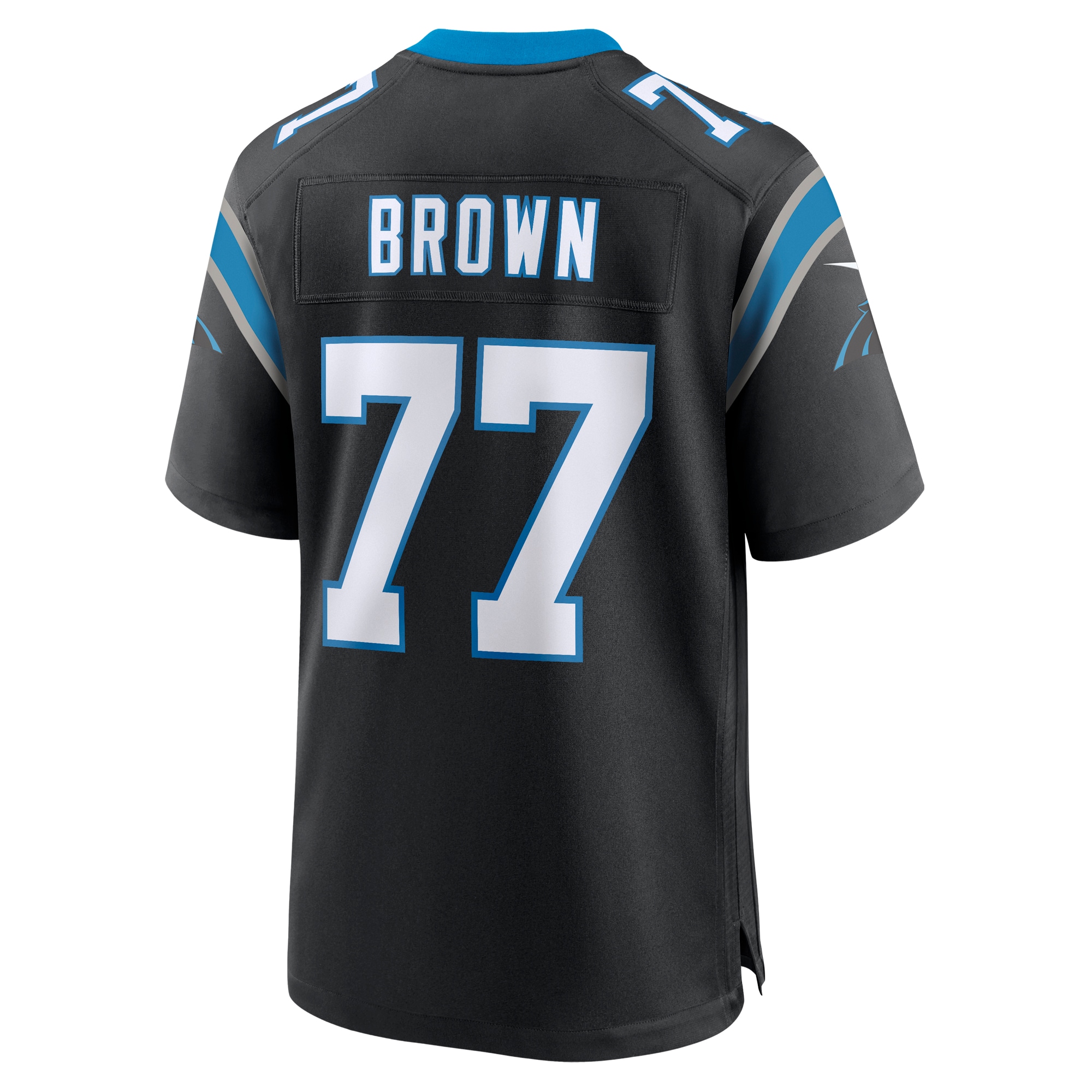 Deonte Brown Carolina PanthersTeam Game Jersey - Black