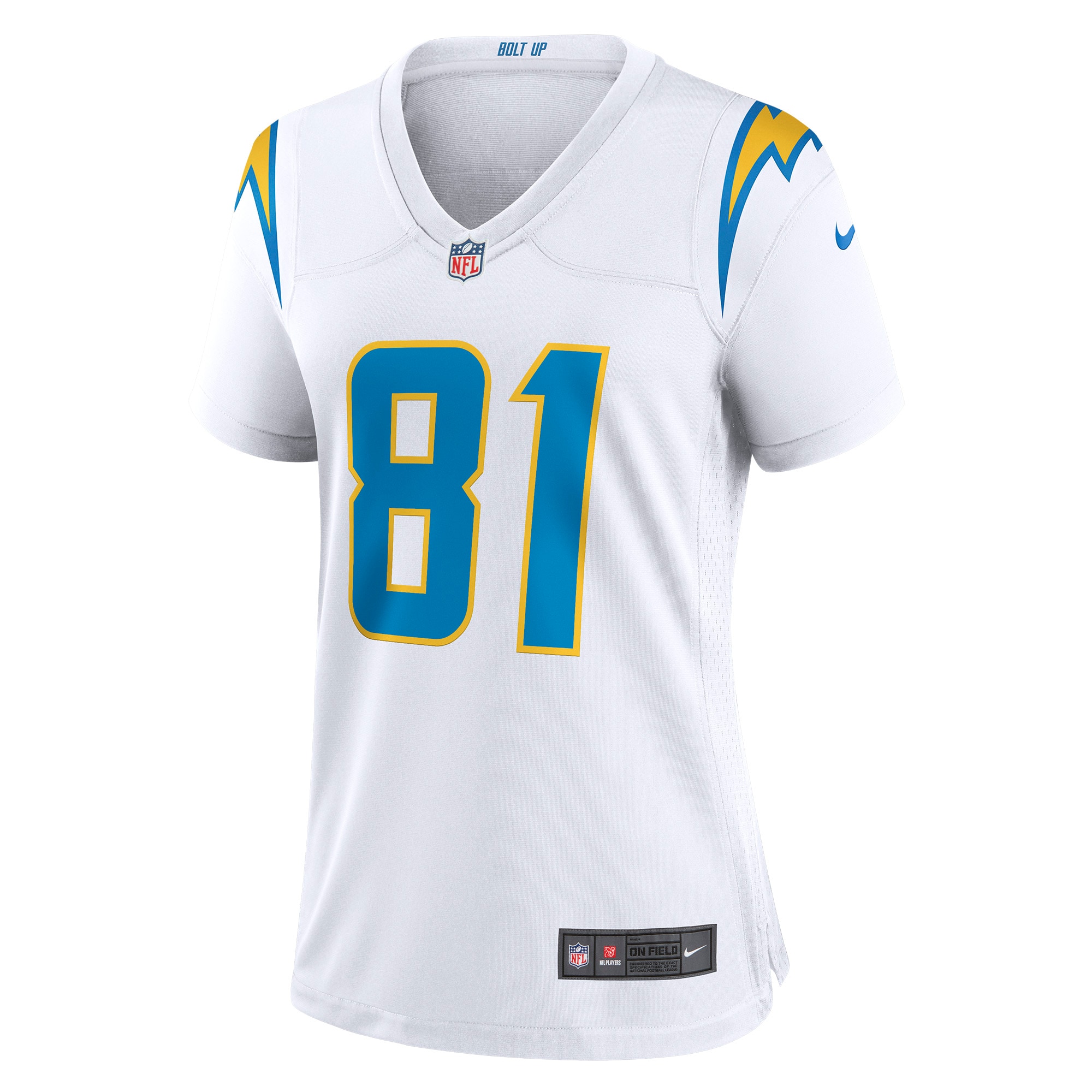 Mike Williams Los Angeles Chargers Women's Game Jersey - White