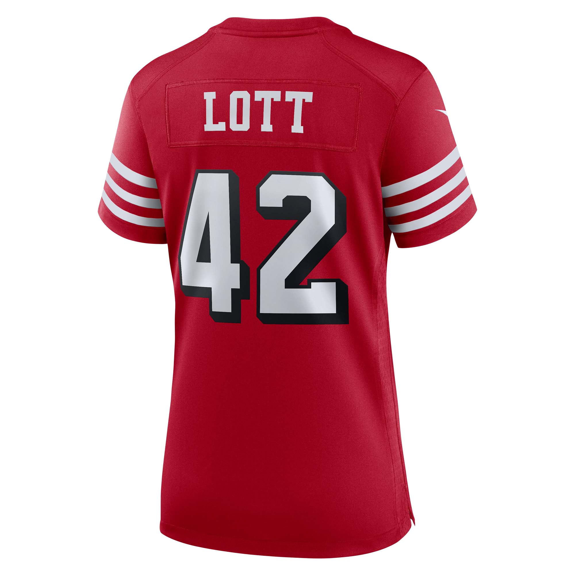Ronnie Lott San Francisco 49ers Women's Alternate Game Jersey - Scarlet