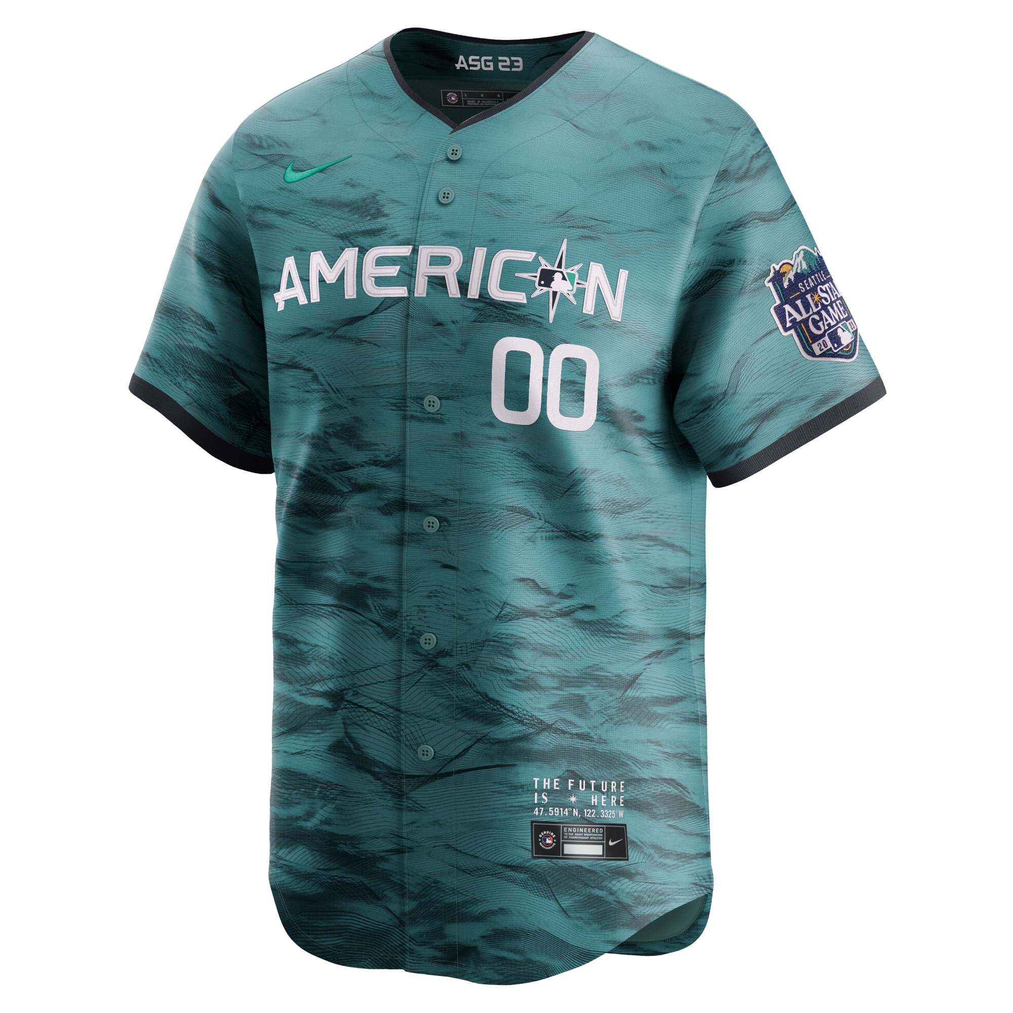 American League2023 MLB All-Star Game Pick-A-Player Limited Jersey - Teal