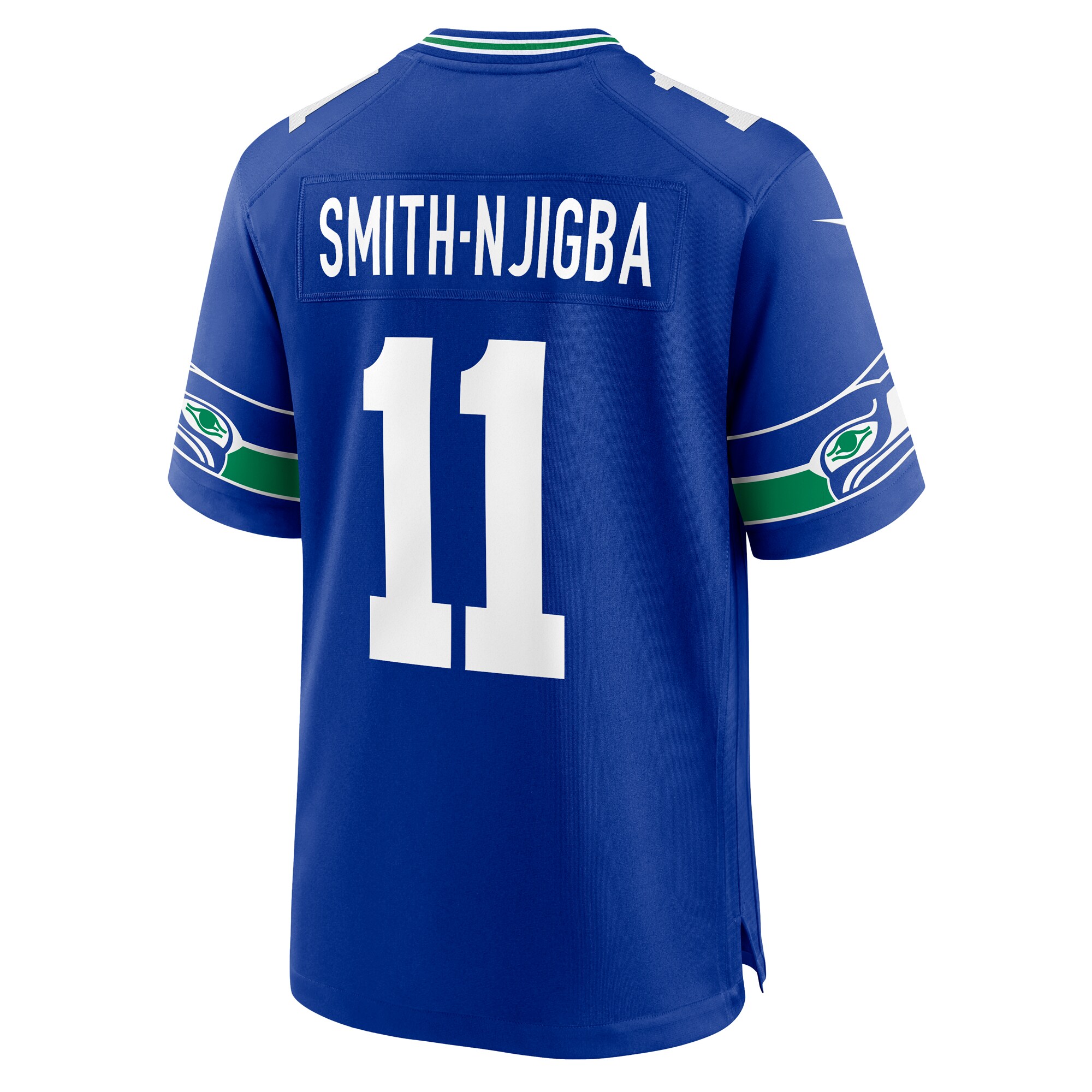 Jaxon Smith-Njigba Seattle SeahawksThrowback Player Game Jersey - Royal