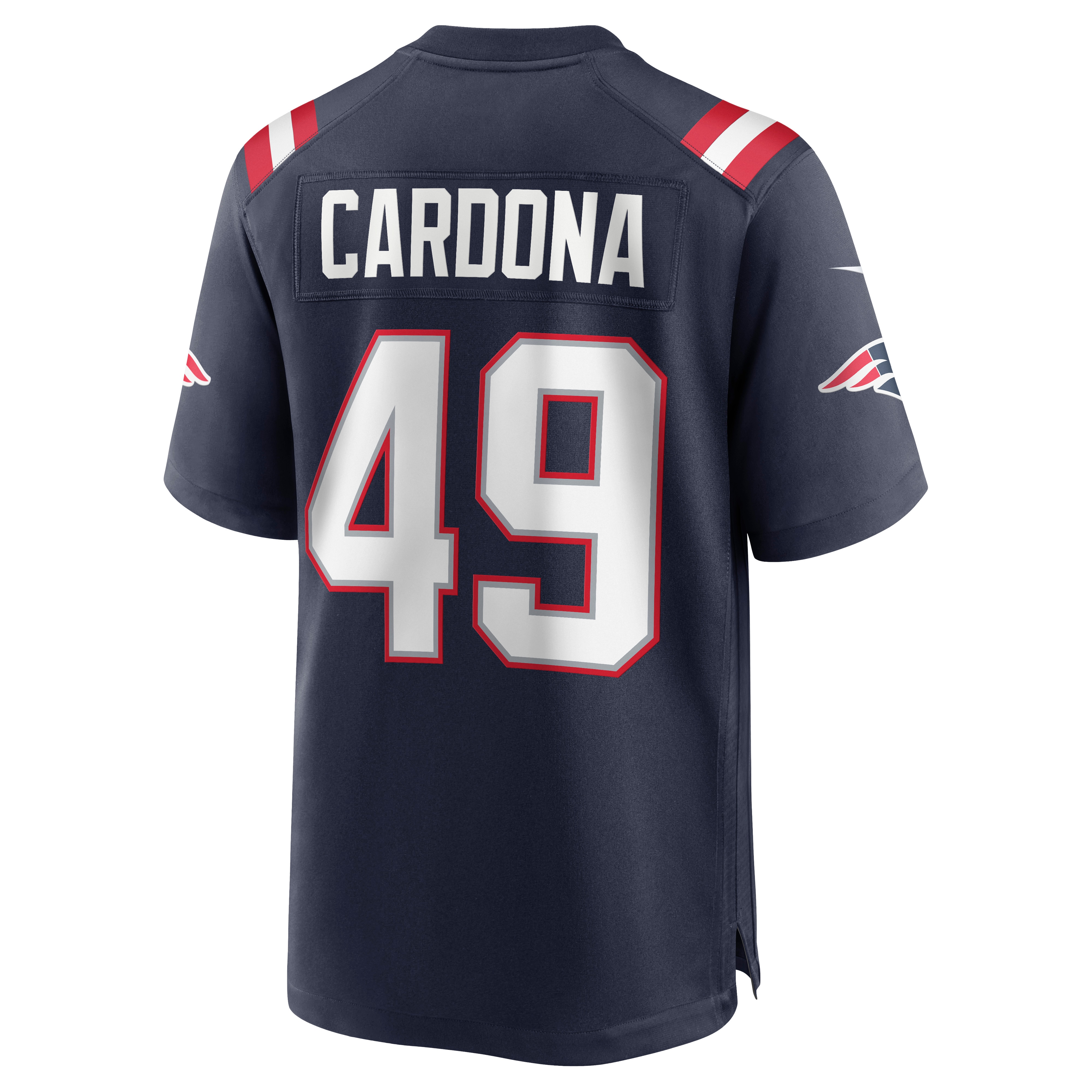 Joe Cardona New England PatriotsGame Jersey - Navy