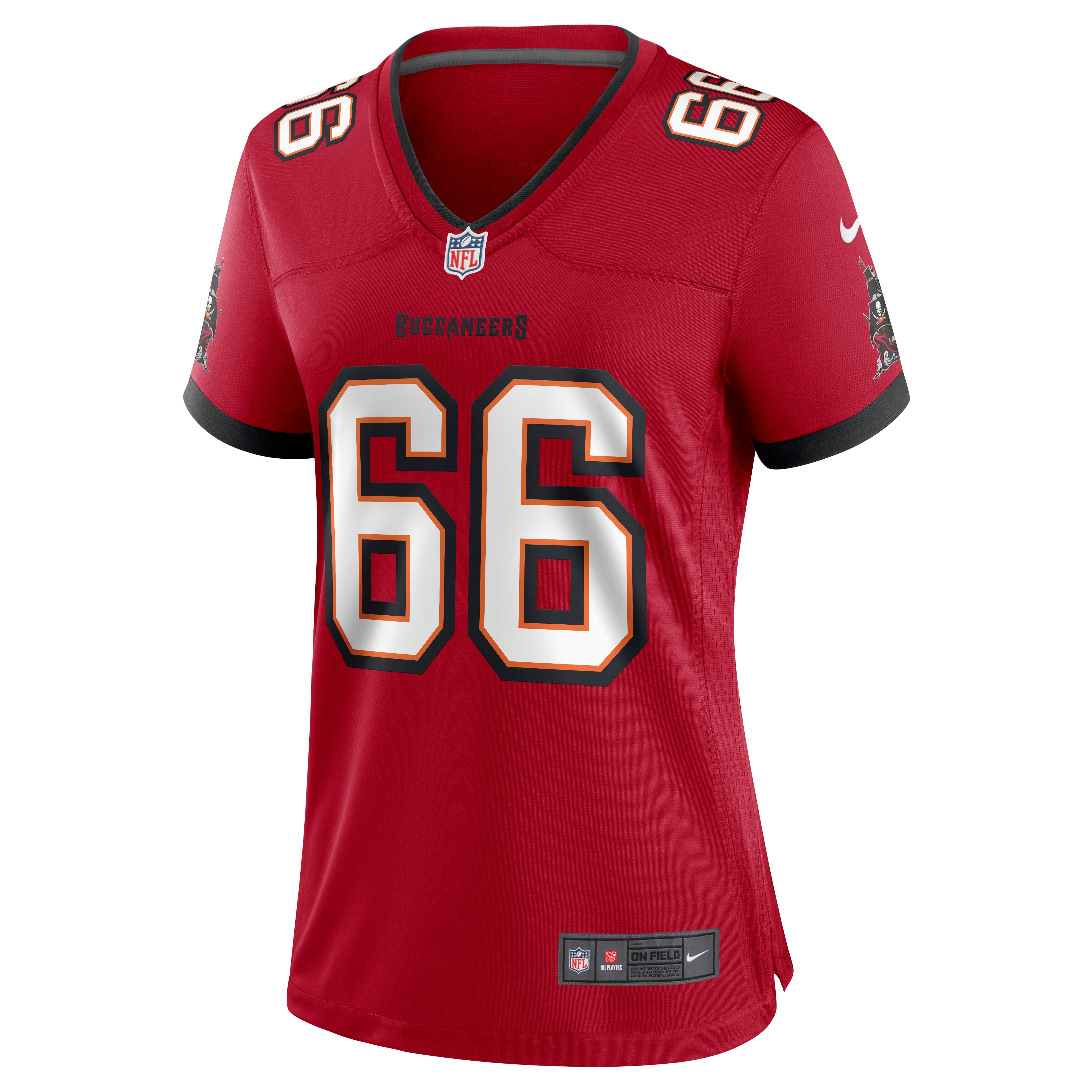 Ryan Jensen Tampa Bay Buccaneers Women's Game Jersey - Red