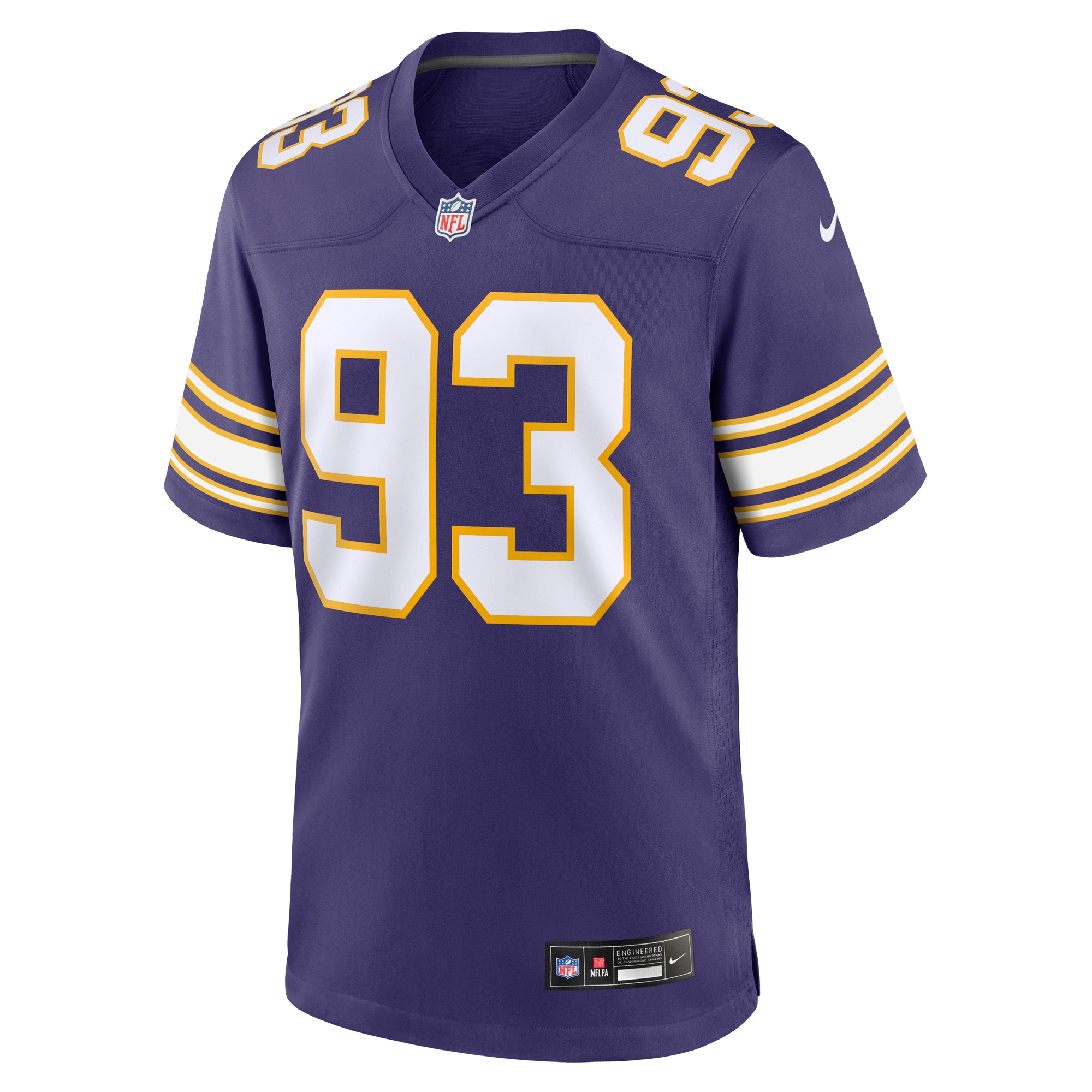 John Randle Minnesota VikingsClassic Player Game Jersey - Purple