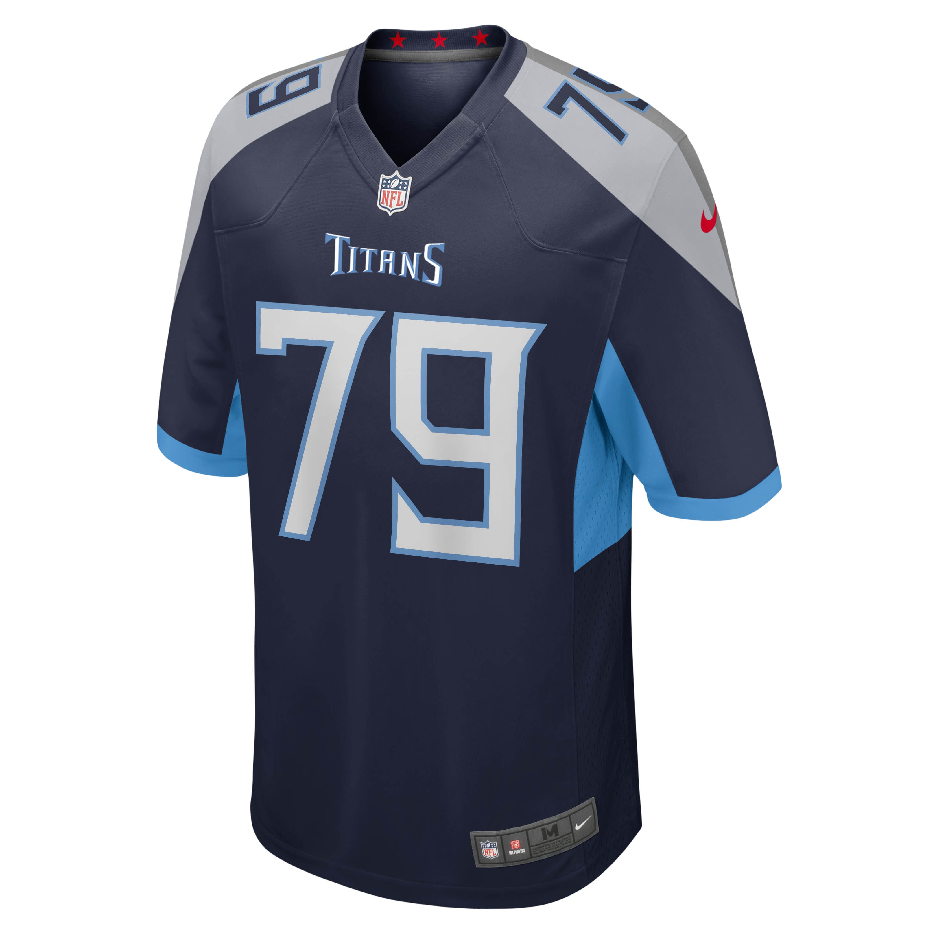Isaiah Wilson Tennessee TitansGame Jersey - Navy
